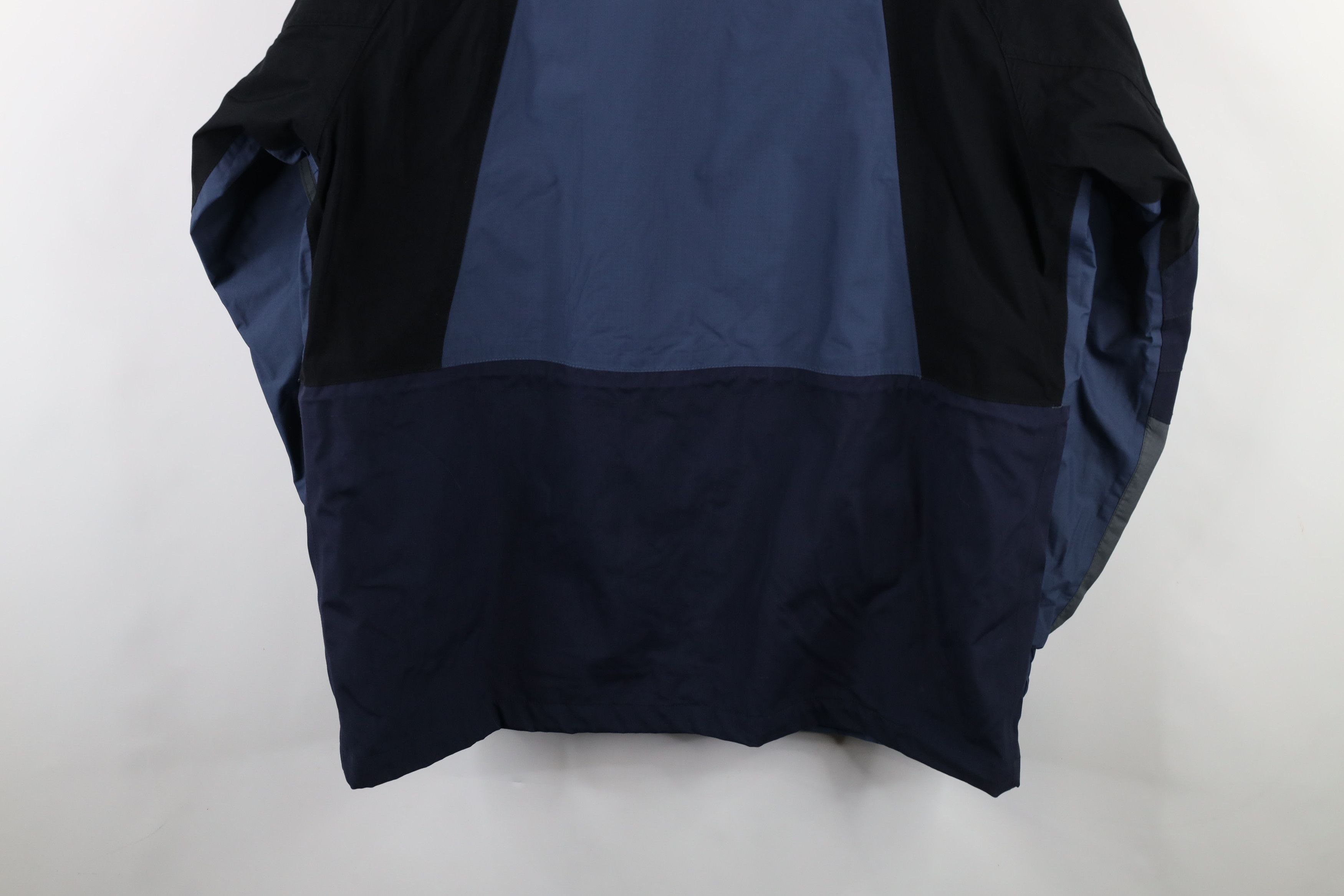 Cabelas × Vintage Vintage 90s Cabelas Waterproof Full Zip Jacket Coat Blue Size US L / EU 52-54 / 3 - 15 Thumbnail