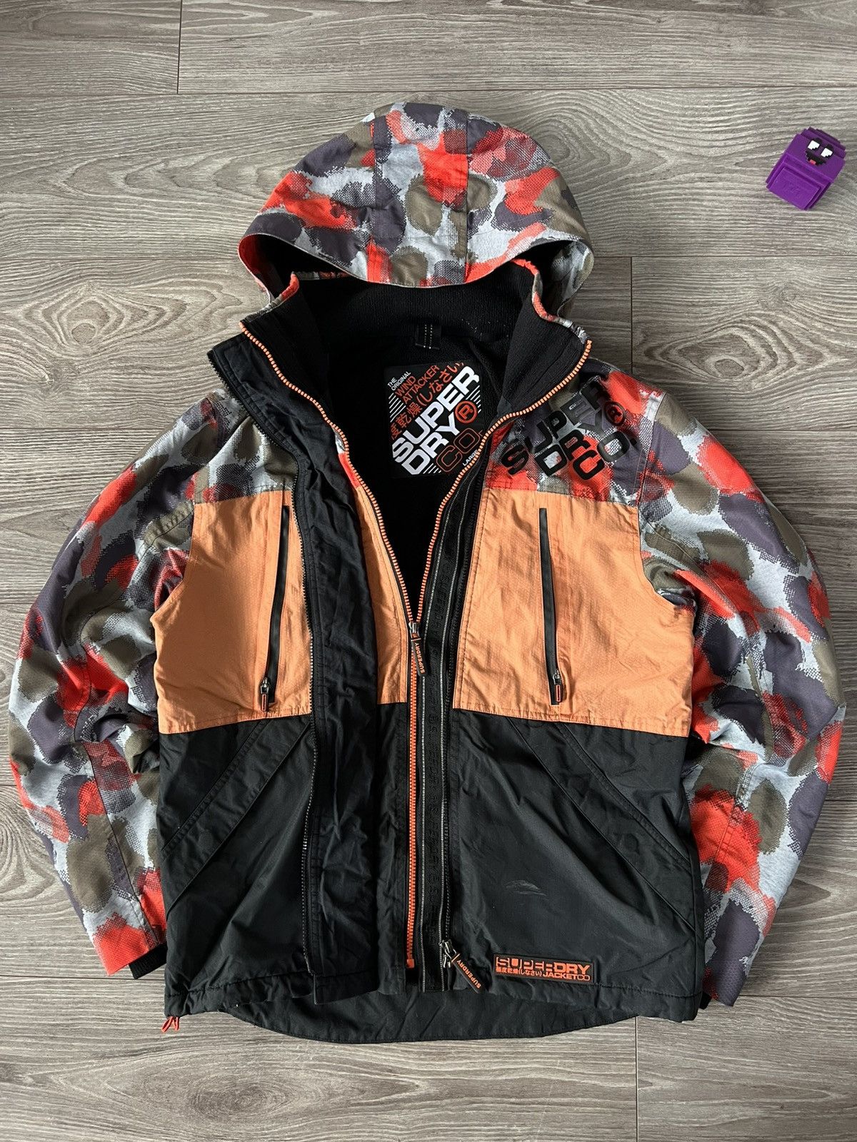Superdry Superdry Overprinted Gorpcore Ski Regular men’s Jacket Size US L / EU 52-54 / 3 - 2 Thumbnail