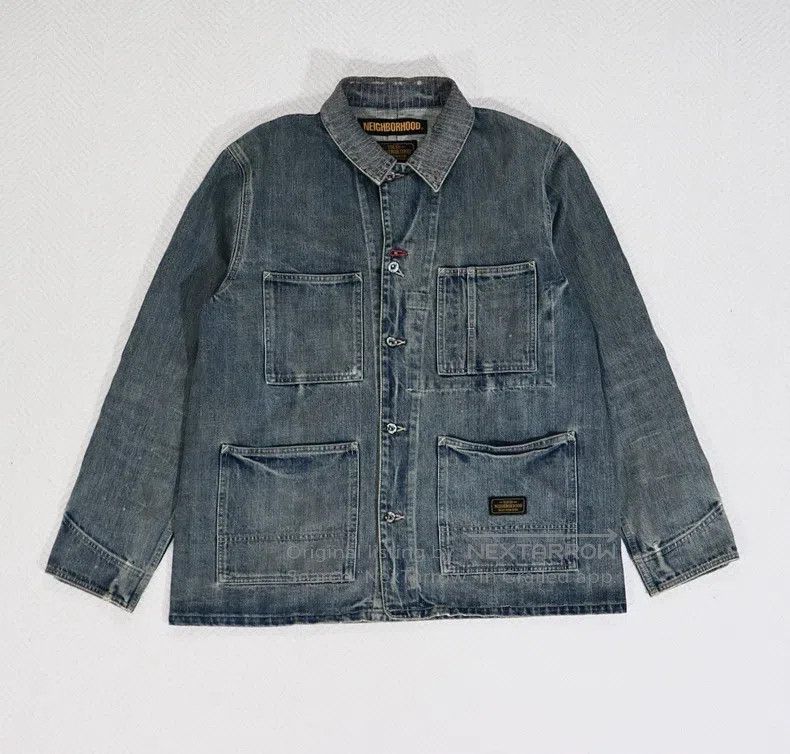 Neighborhood Neighborhood 18ss Savage Coverall Denim Jacket Jeans NBHD Size US XL / EU 56 / 4 - 1 Thumbnail