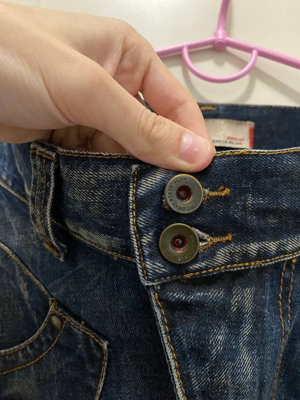 Grailed Archive Bray Jeans Detroit skeleton hands Denim Size US 31 - 18 Thumbnail