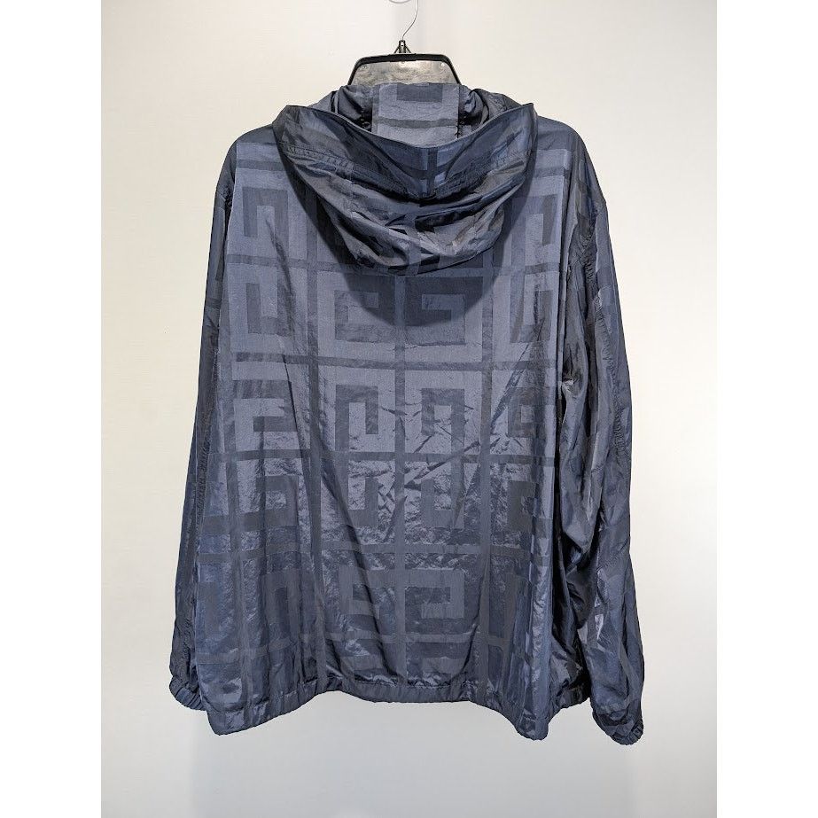 Givenchy o1rshd1 Windbreaker Jacket in Navy Size US M / EU 48-50 / 2 - 14 Thumbnail