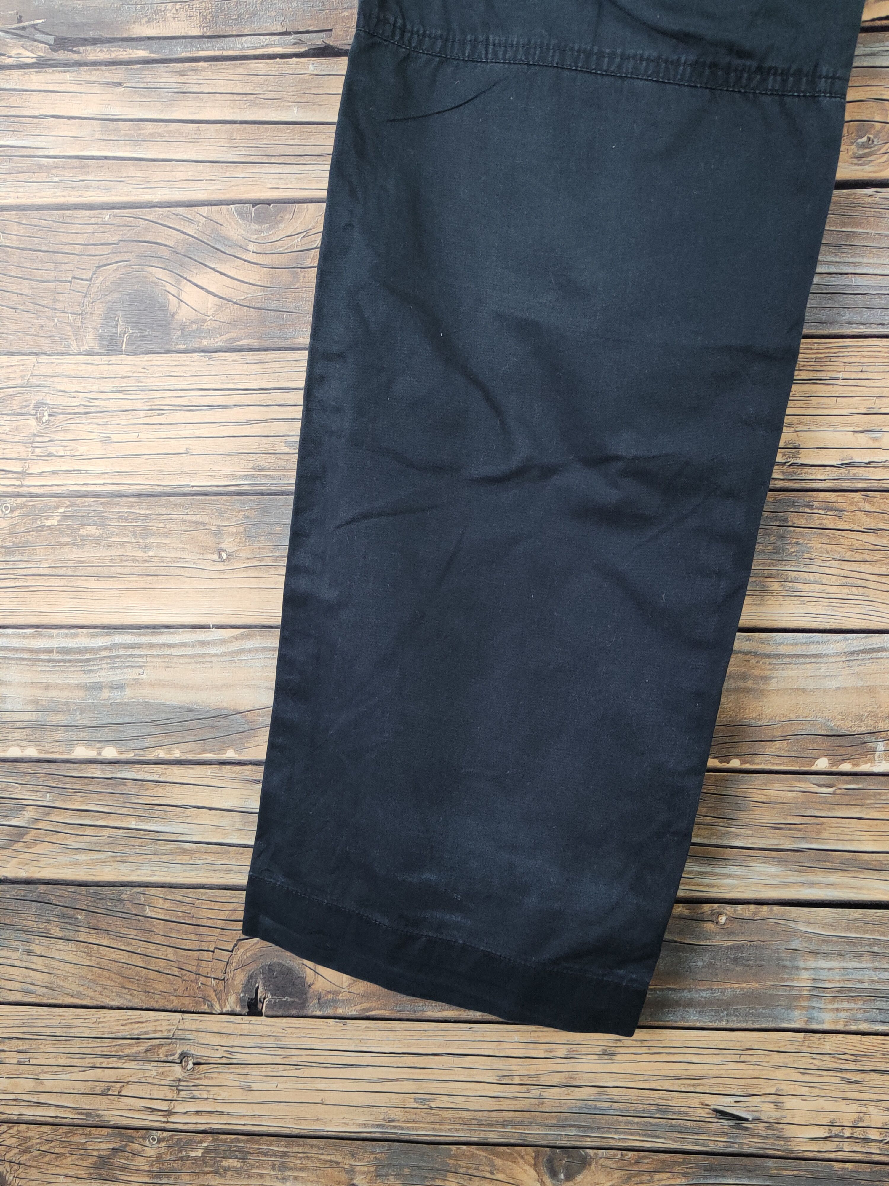 Japanese Brand DL Design United Black Multipocket Cargo Pants #1339 Size US 27 - 10 Thumbnail