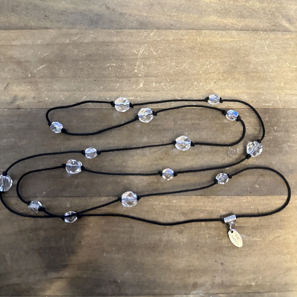 Other The Limited long crystal bead station cord necklace Size ONE SIZE - 2 Thumbnail