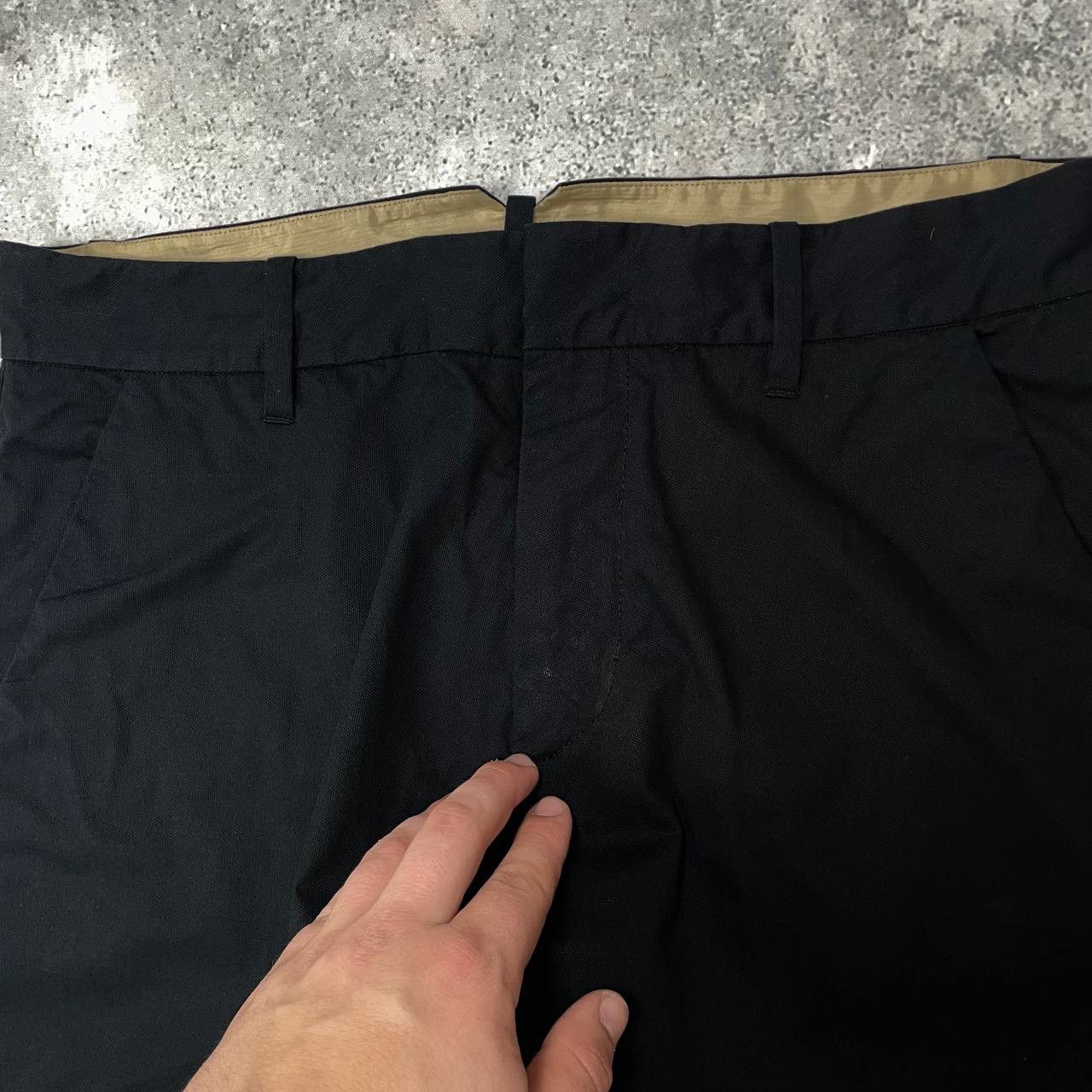 Diesel Diesel Black Gold Cotton Pants Black Size W32 L35 Size US 32 / EU 48 - 6 Thumbnail