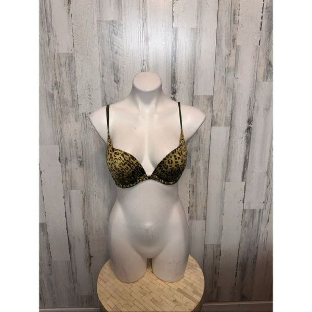 Other Victoria’s Secret Very Sexy Push Up Bra 36C Leopard Print Size ONE SIZE - 1 Thumbnail