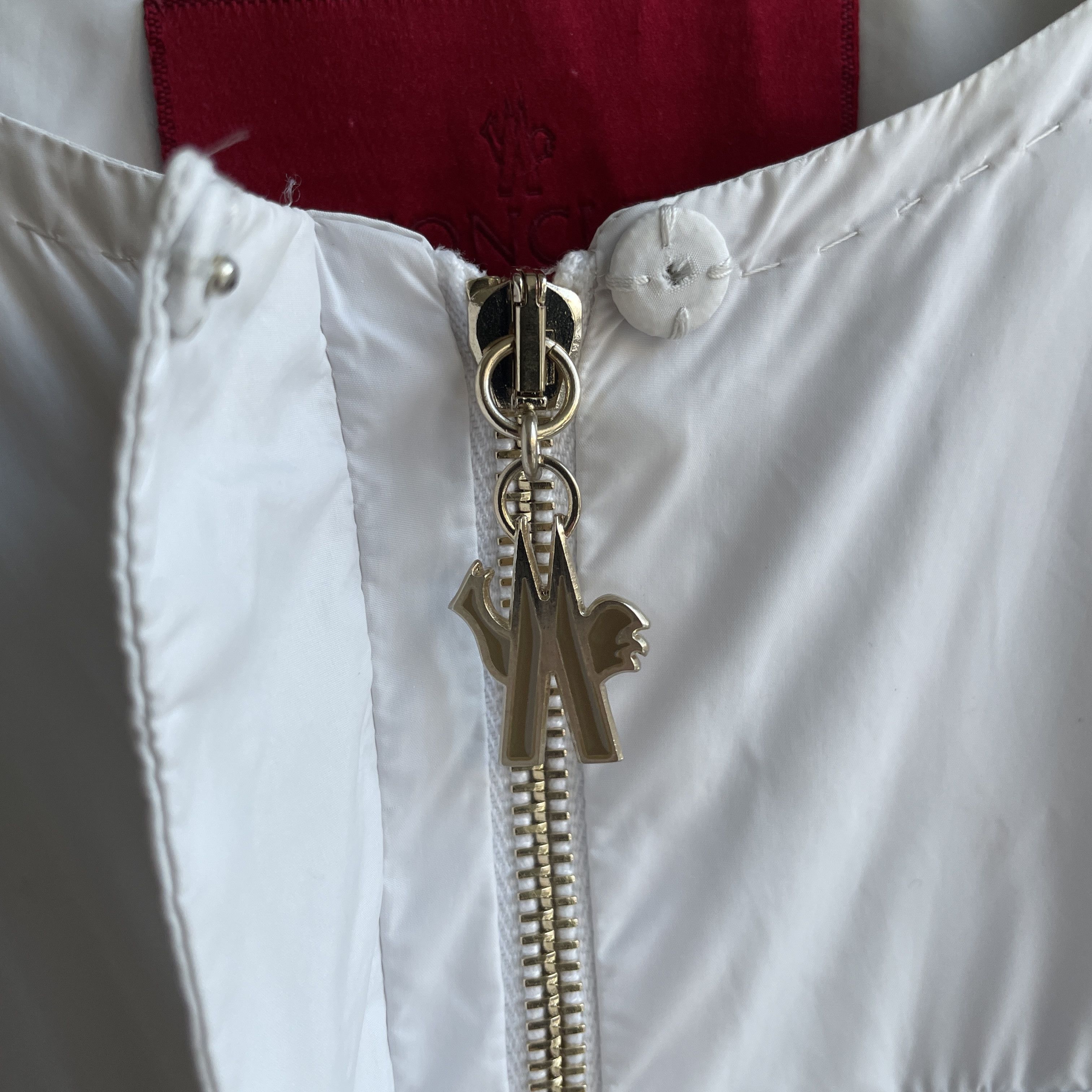 Moncler Moncler Gamme Rouge Womens Lightweight Cropped Jacket Size XS / US 0-2 / IT 36-38 - 10 Thumbnail