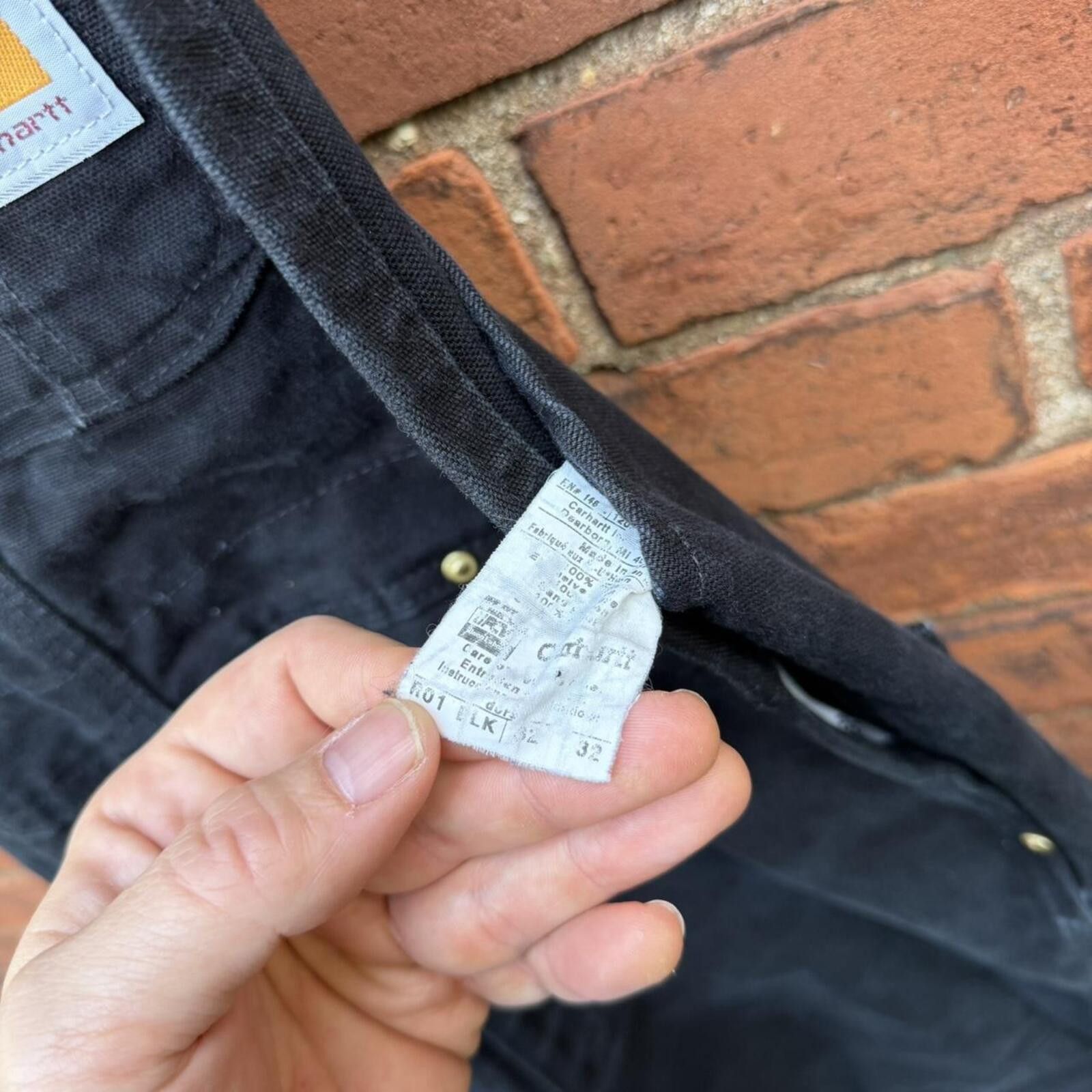 Carhartt vintage carhartt double knee overalls 00s 32x32 Size US 32 / EU 48 - 7 Thumbnail