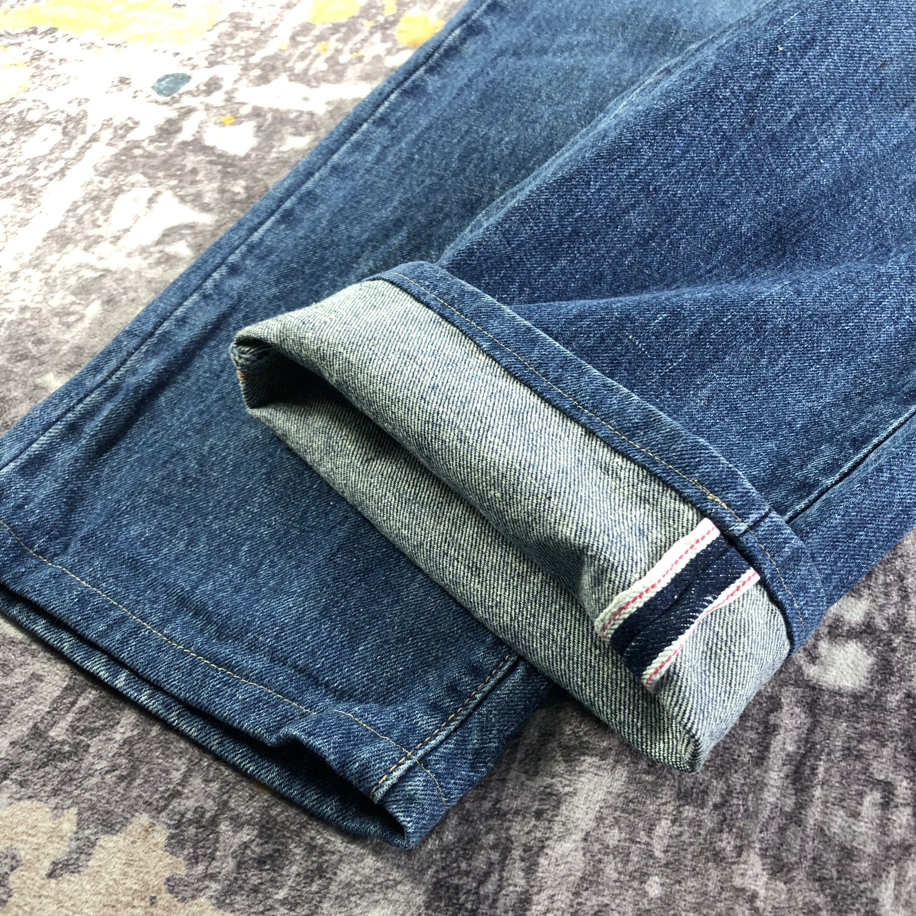 Vintage Vintage Blue Wash Bad Threads Redline Jeans-JM3509 Size US 29 - 6 Thumbnail