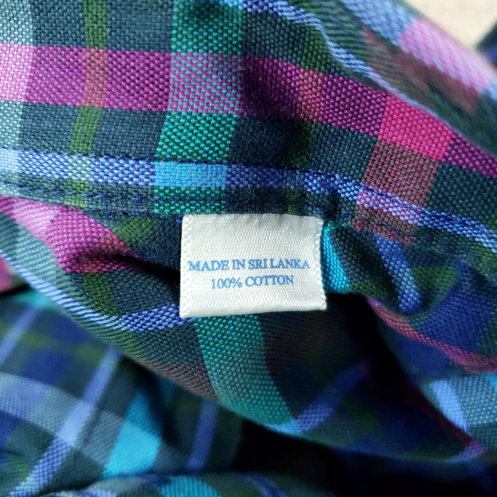 Southern Tide Southern Tide Plaid Button Up Shirt Men Medium Blue Long Sleeve Casual Classic Fit Size US M / EU 48-50 / 2 - 7 Thumbnail