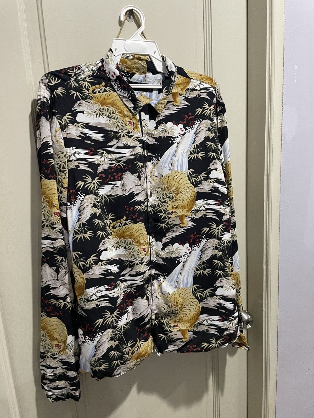 Allsaints Allsaints Traditional Japan Yakuza Style Shirts Size US S / EU 44-46 / 1 - 19 Thumbnail