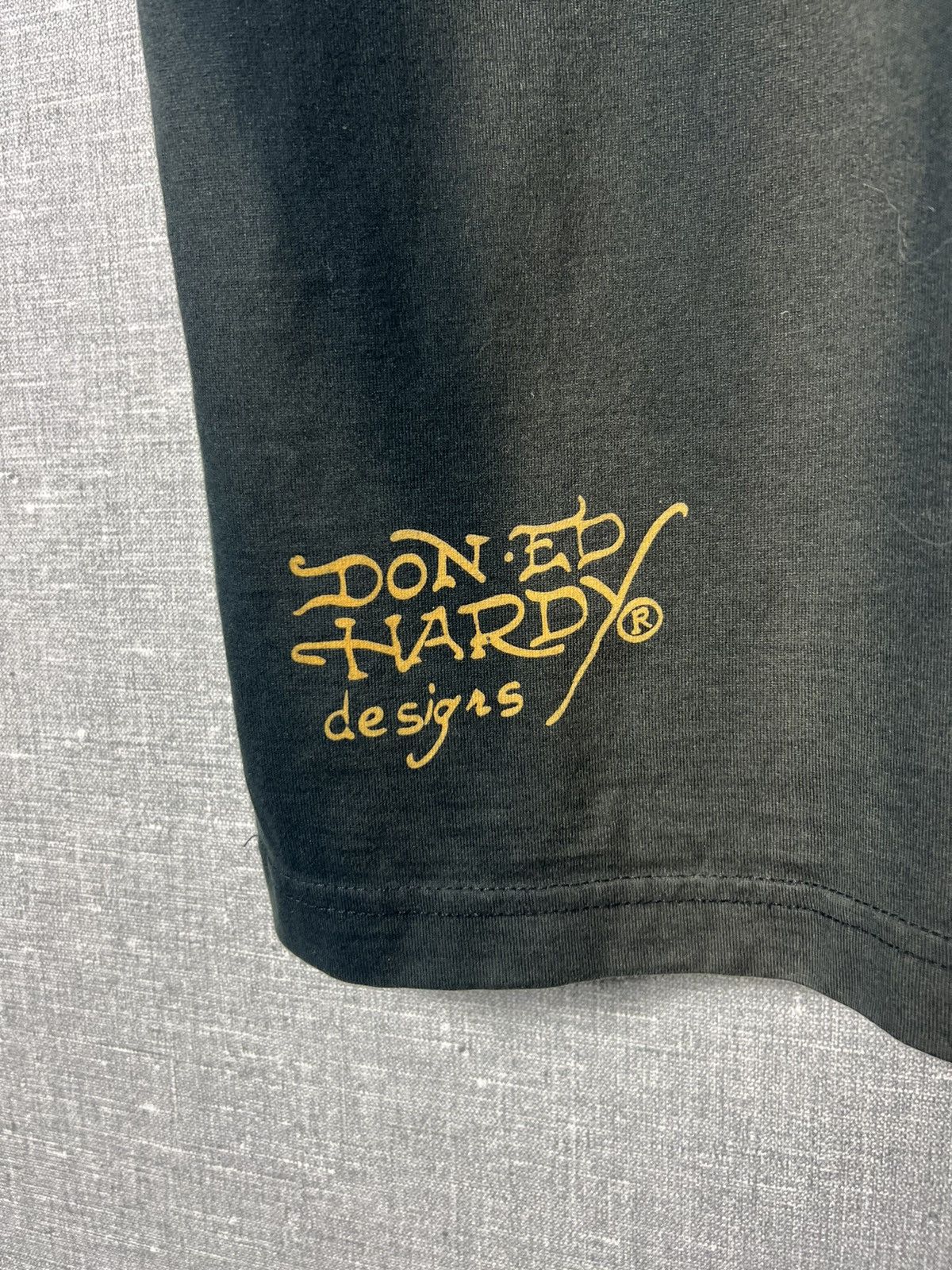 Ed Hardy Vintage Ed Hardy by Christian Audigier Big Logo Y2K Tee Size US L / EU 52-54 / 3 - 12 Thumbnail