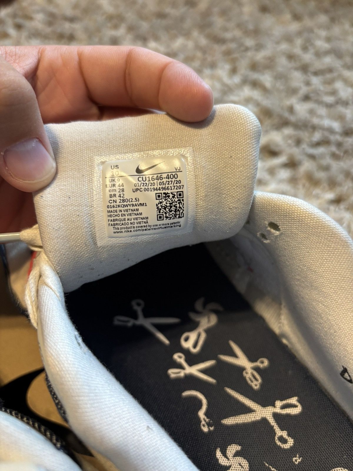 Nike NIKE x DENHAM AIR MAX 90 Size US 10 / EU 43 - 7 Thumbnail