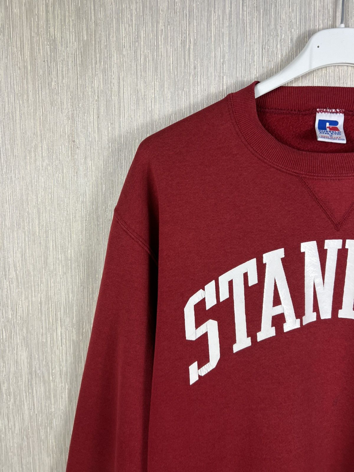 Russell Athletic Vintage Russell Atletic college spellout stanford crewneck Size US M / EU 48-50 / 2 - 5 Thumbnail