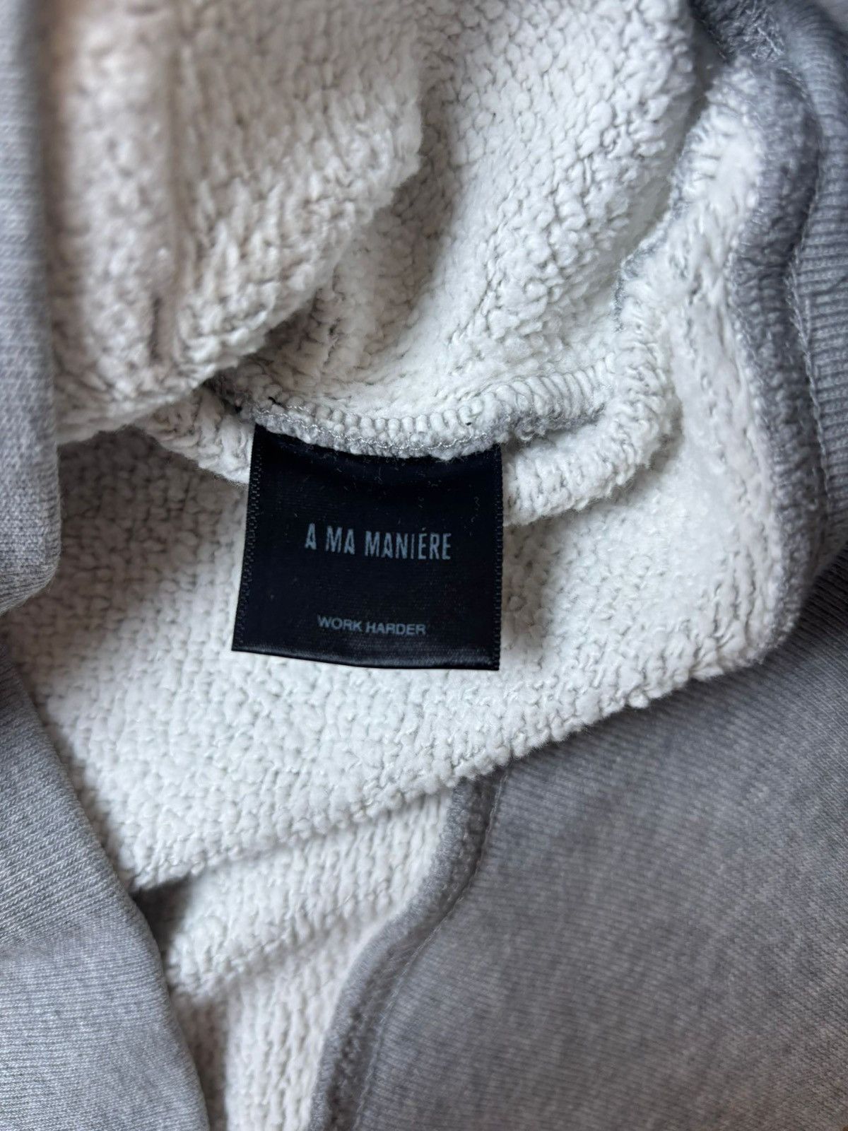 A Ma Maniere A Ma Maniere Grey Hoodie Size US S / EU 44-46 / 1 - 4 Thumbnail