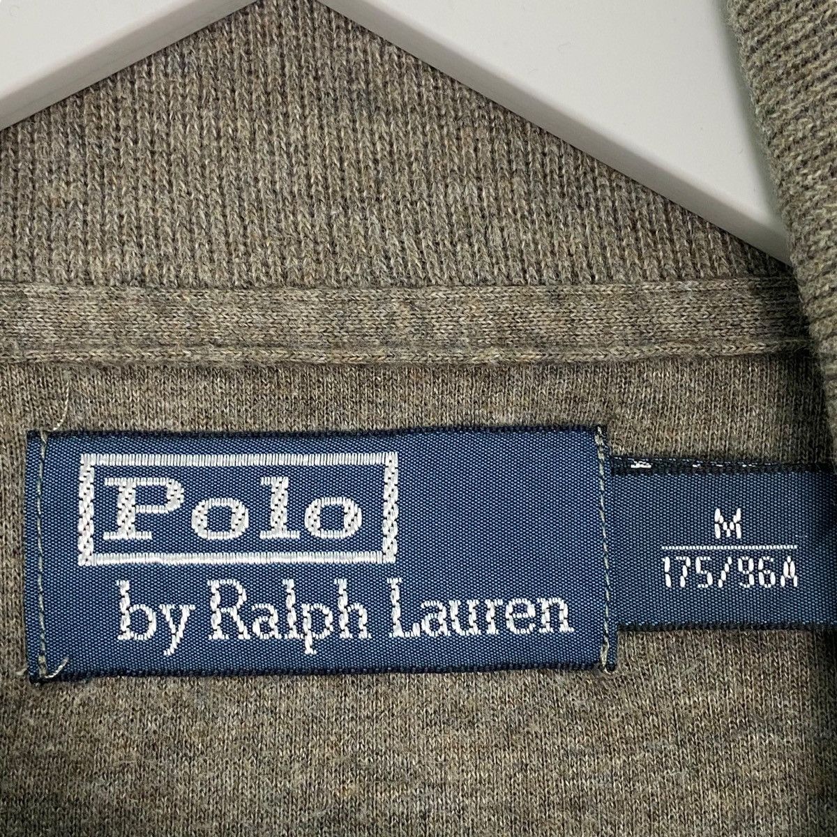 Vintage Vintage 90s Polo Ralph Lauren Small Pony Sweatshirt Brown Size US L / EU 52-54 / 3 - 5 Thumbnail