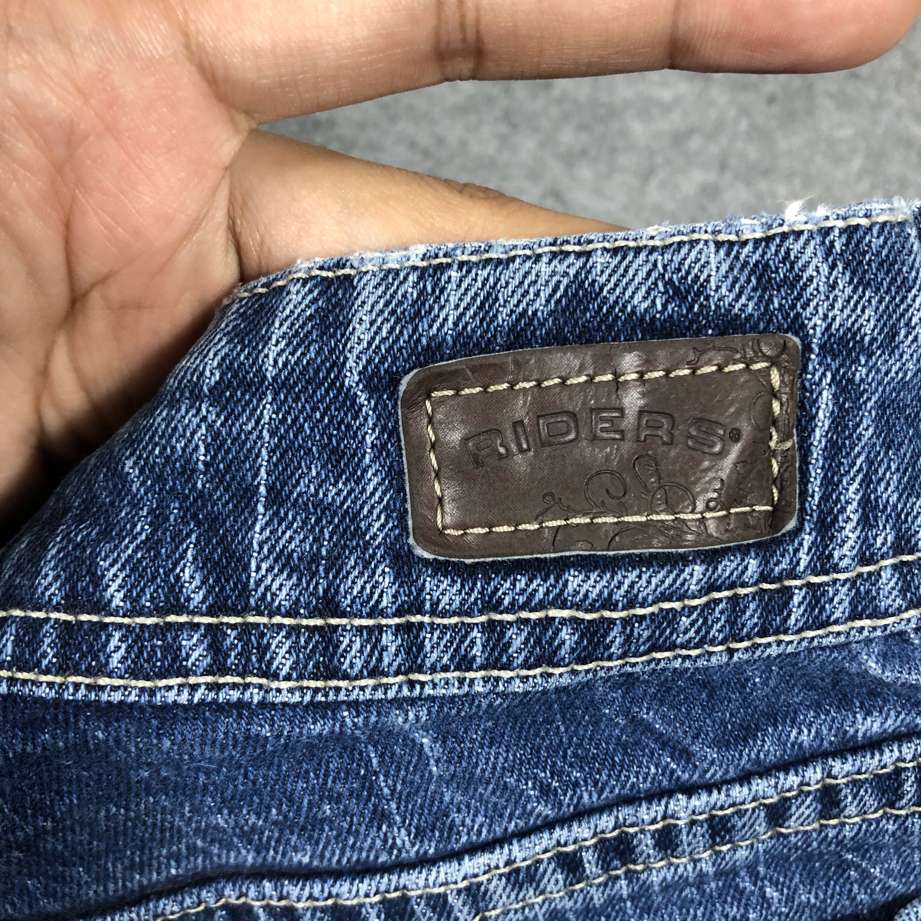 Lee × Vintage Womens Vintage Lee Riders Jeans L879W Size 32" / US 10 / IT 46 - 7 Thumbnail