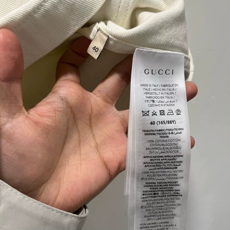 Gucci Gucci 24ss new Get it series double-pocket denim short-slee Size US XXS / EU 40 - 4 Thumbnail