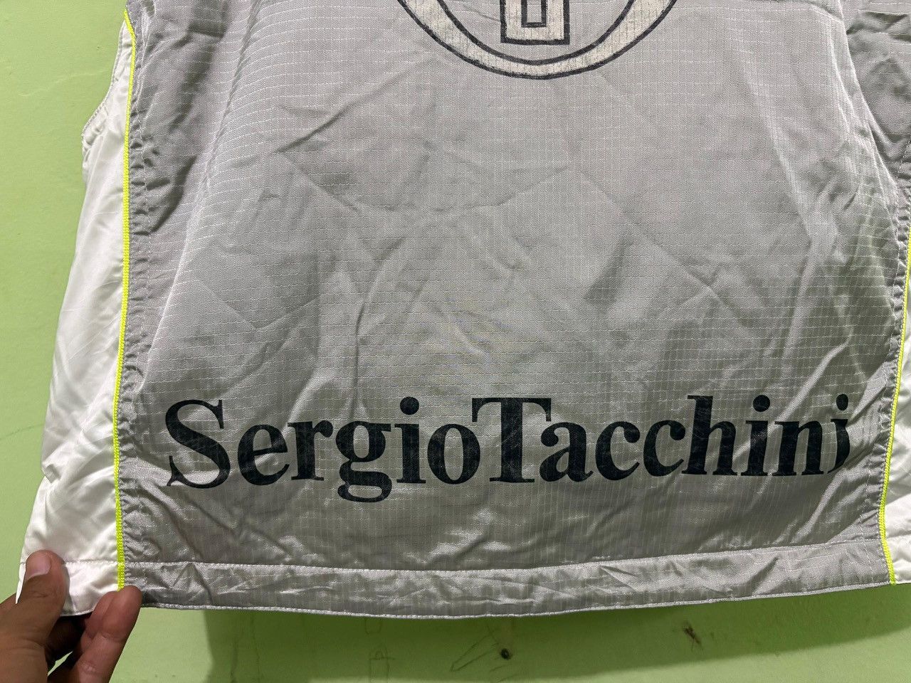 Sergio Tacchini Vintage Sergio Tacchini Roi Blanc Vest Big Logo Design Size US L / EU 52-54 / 3 - 12 Thumbnail