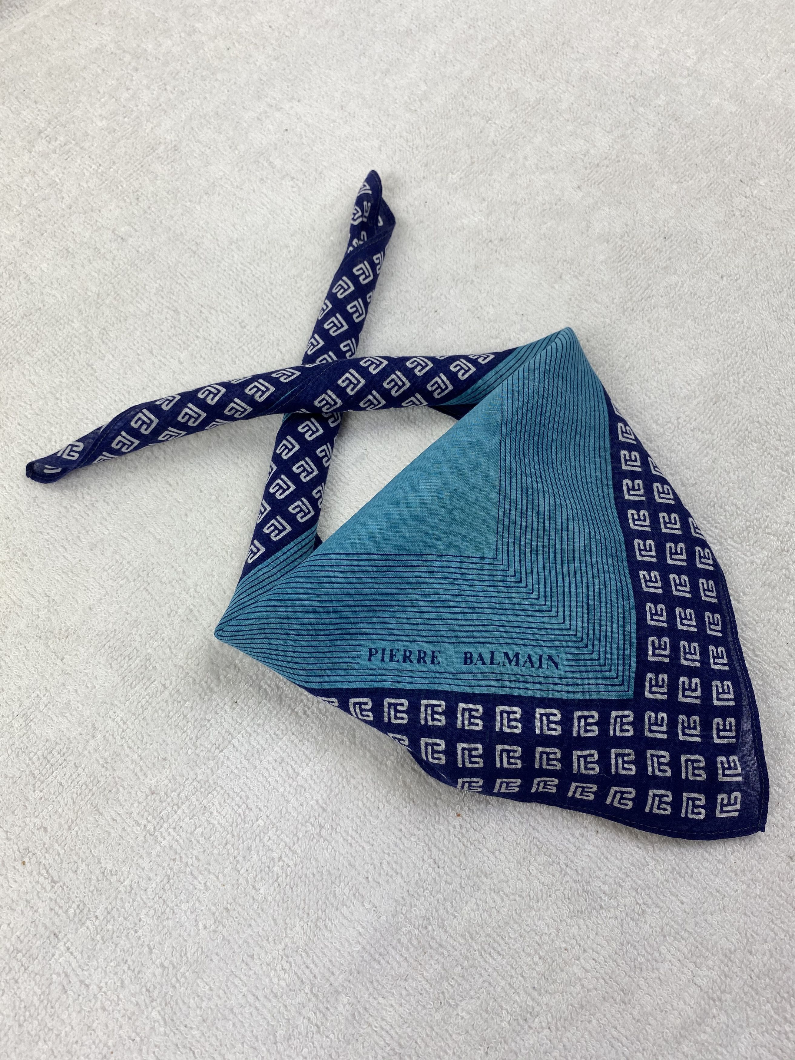 Pierre Balmain × Vintage Pierre Balmain Handkerchief / Bandana / Neckerchief Size ONE SIZE - 1 Thumbnail