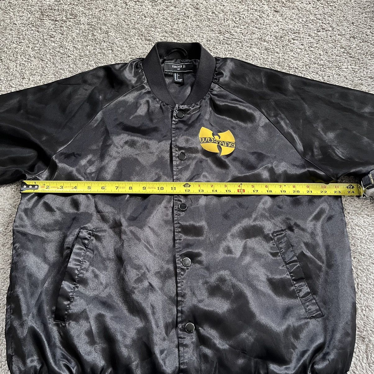 Forever 21 × Wu-Tang Clan 🔴Wu-Tang Jacket Size Large Black Yellow WuTang CREAM Raekwon Size US L / EU 52-54 / 3 - 6 Thumbnail