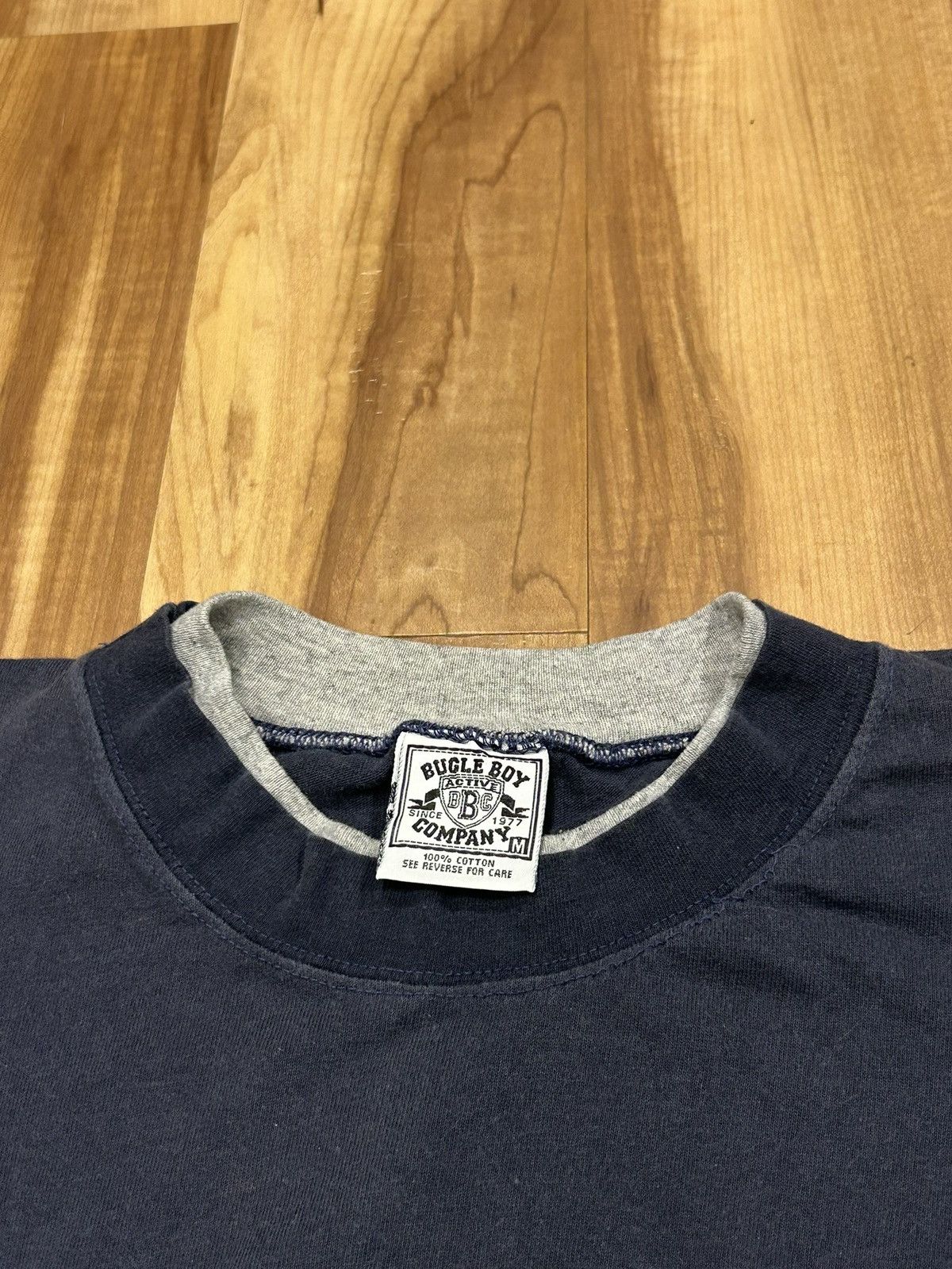 Bugle Boy Vintage Bugle Boy Tee Size US L / EU 52-54 / 3 - 2 Thumbnail