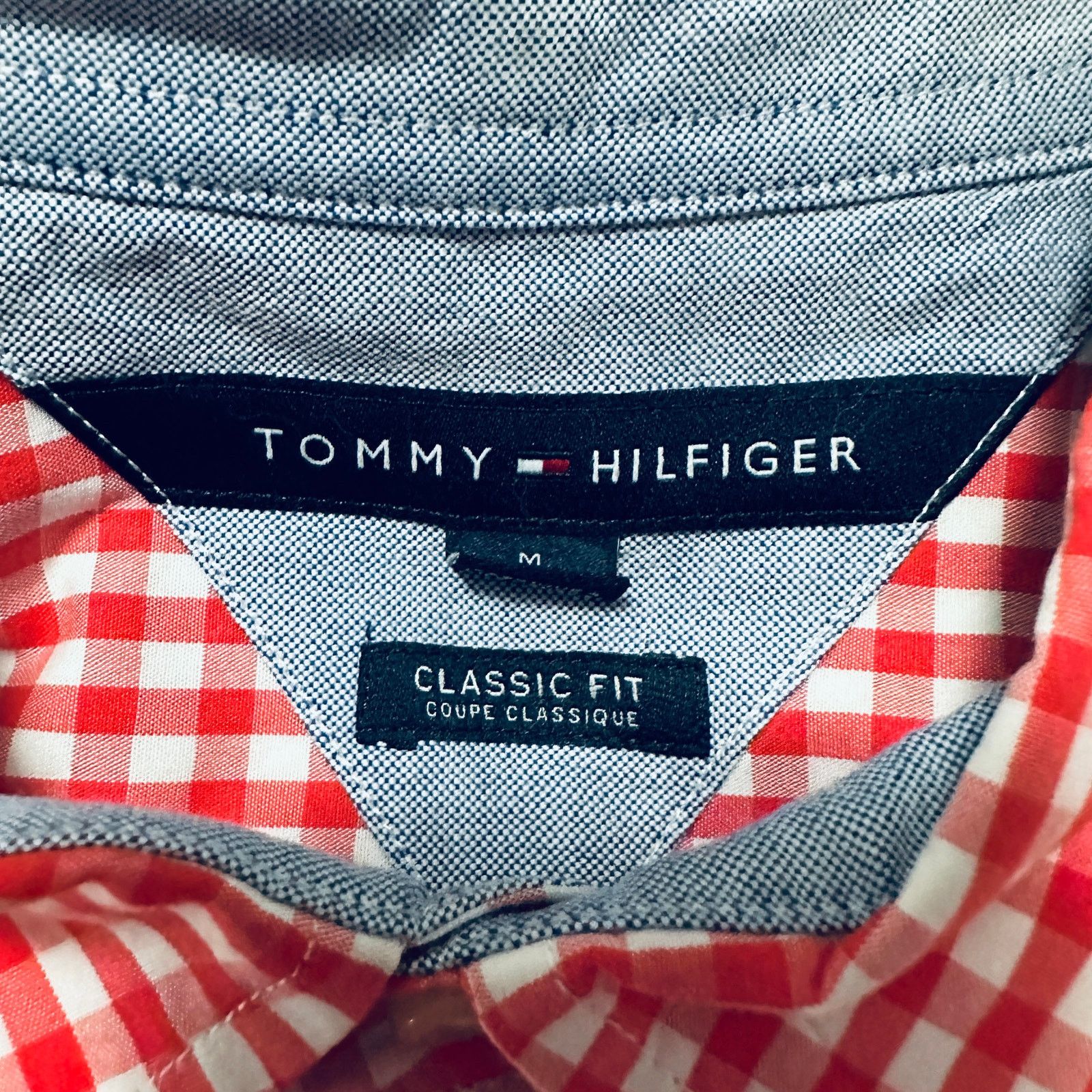 Tommy Hilfiger Tommy Hilfiger red gingham plaid classic fit button down Size US M / EU 48-50 / 2 - 5 Thumbnail