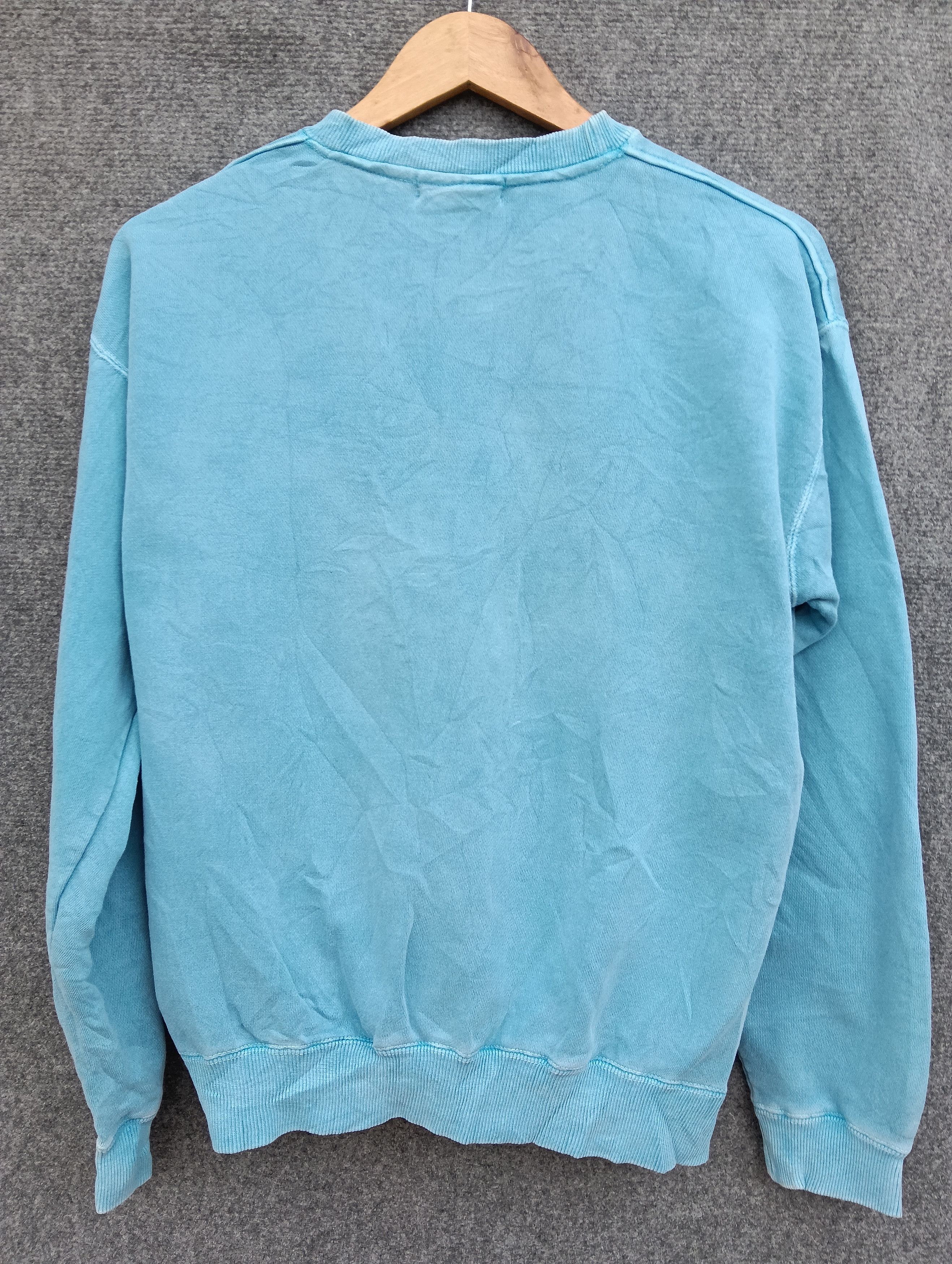 Mickey Mouse Rare Mickey Mouse Sweatshirt Blue Crewneck Cartoon Pullover Size US L / EU 52-54 / 3 - 2 Thumbnail