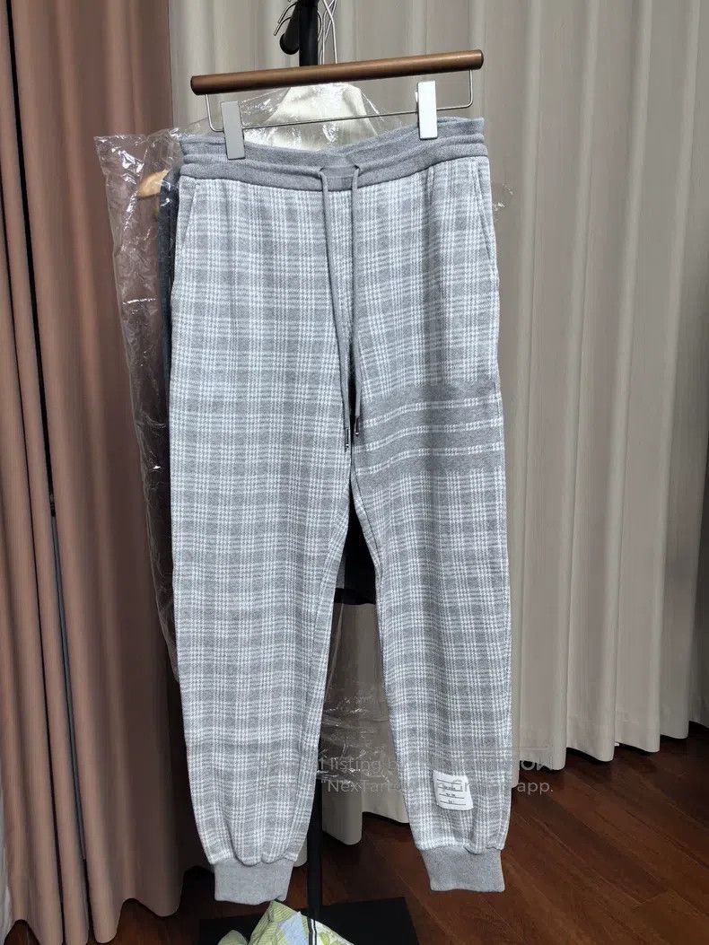 Thom Browne Thom Browne size 1 Gingham Sweatpants Size US 29 - 1 Thumbnail