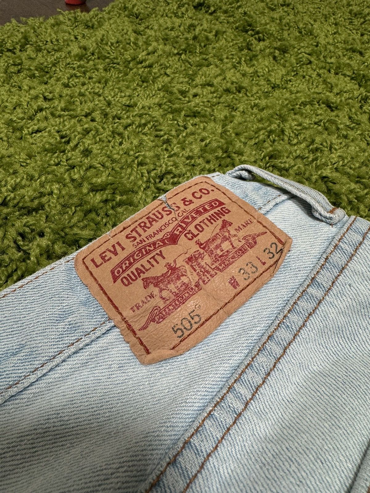 Levi's × Levi's Vintage Clothing × Vintage Vintage Levi’s 505 Denim Jeans Size US 33 - 3 Thumbnail