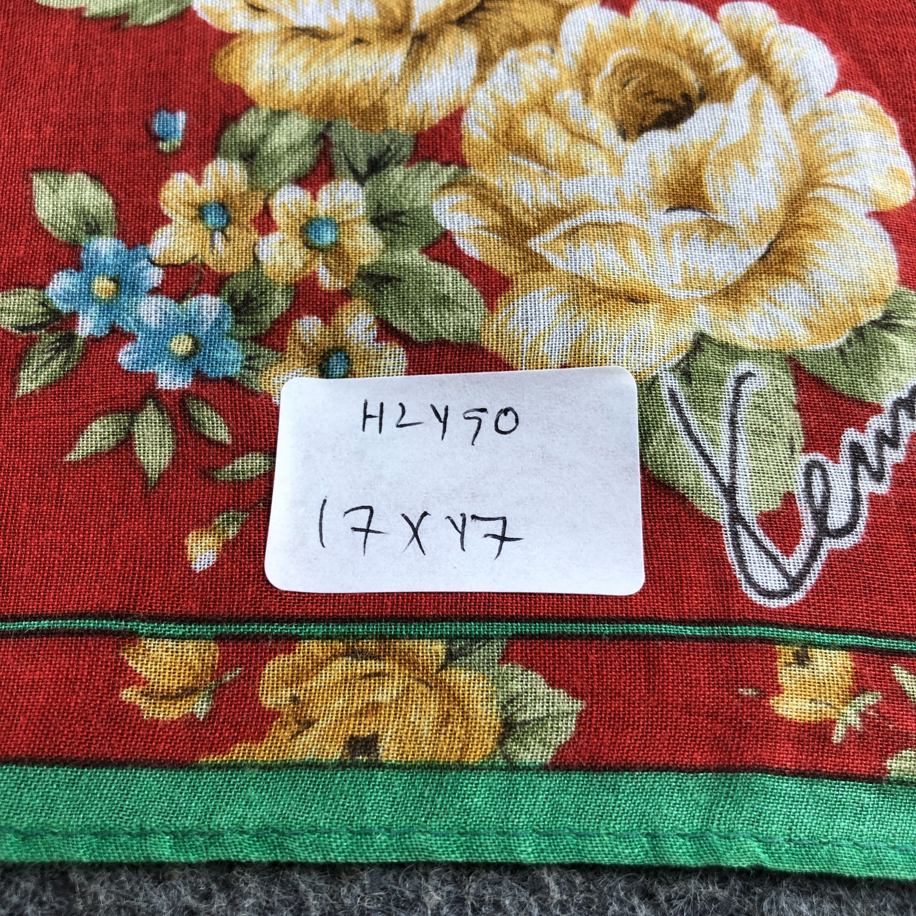 Kenzo × Vintage Kenzo Floral Handkerchief Neckerchief Bandana H2490 Size ONE SIZE - 5 Thumbnail