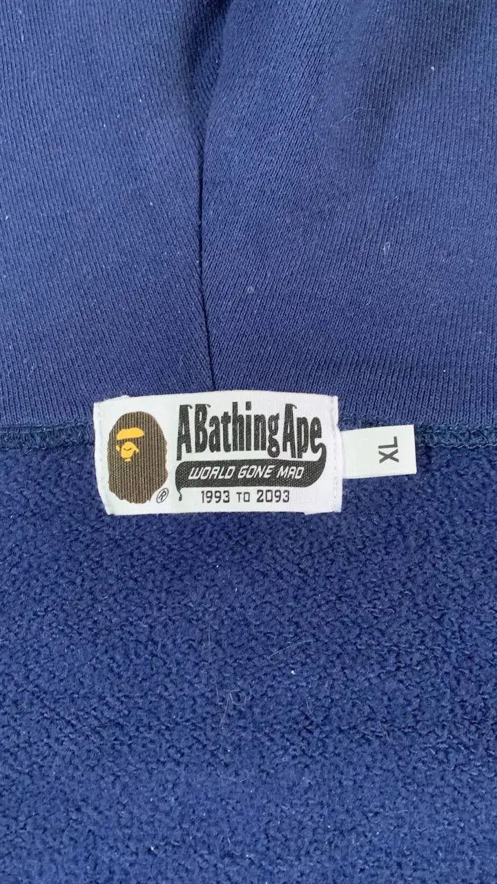 Bape BAPE Giant 1ST camo shark loose fit full zip hoodie in Blue Size US XL / EU 56 / 4 - 6 Thumbnail