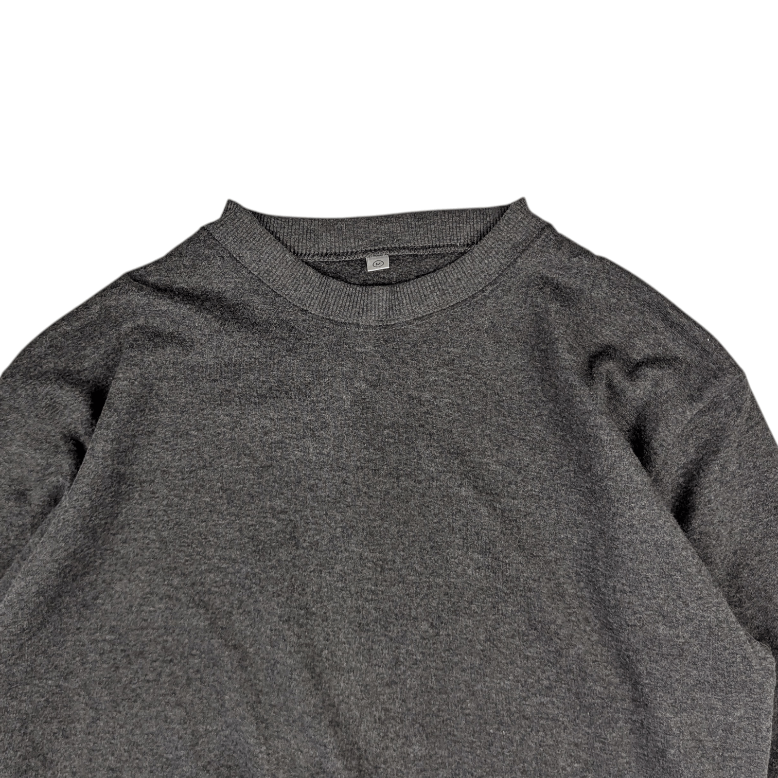 Japanese Brand Vintage 90's UNIQLO Dark Grey Plain Sweatshirts Jumper Size US M / EU 48-50 / 2 - 4 Thumbnail