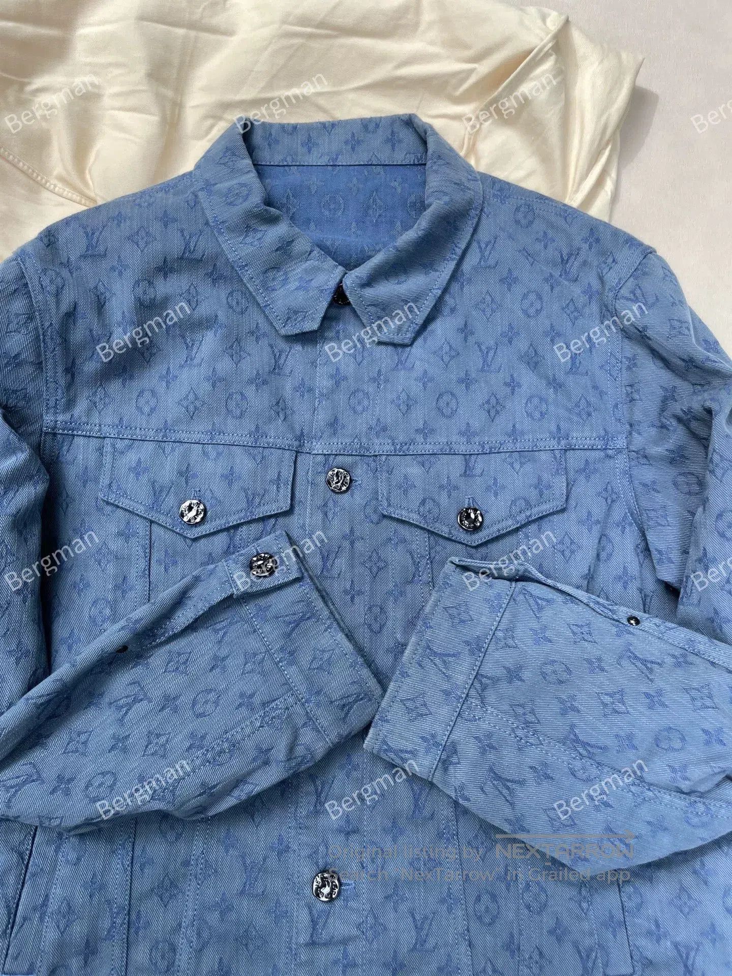Louis Vuitton Louis Vuitton Monogram Denim Jacket. Size US XL / EU 56 / 4 - 5 Thumbnail