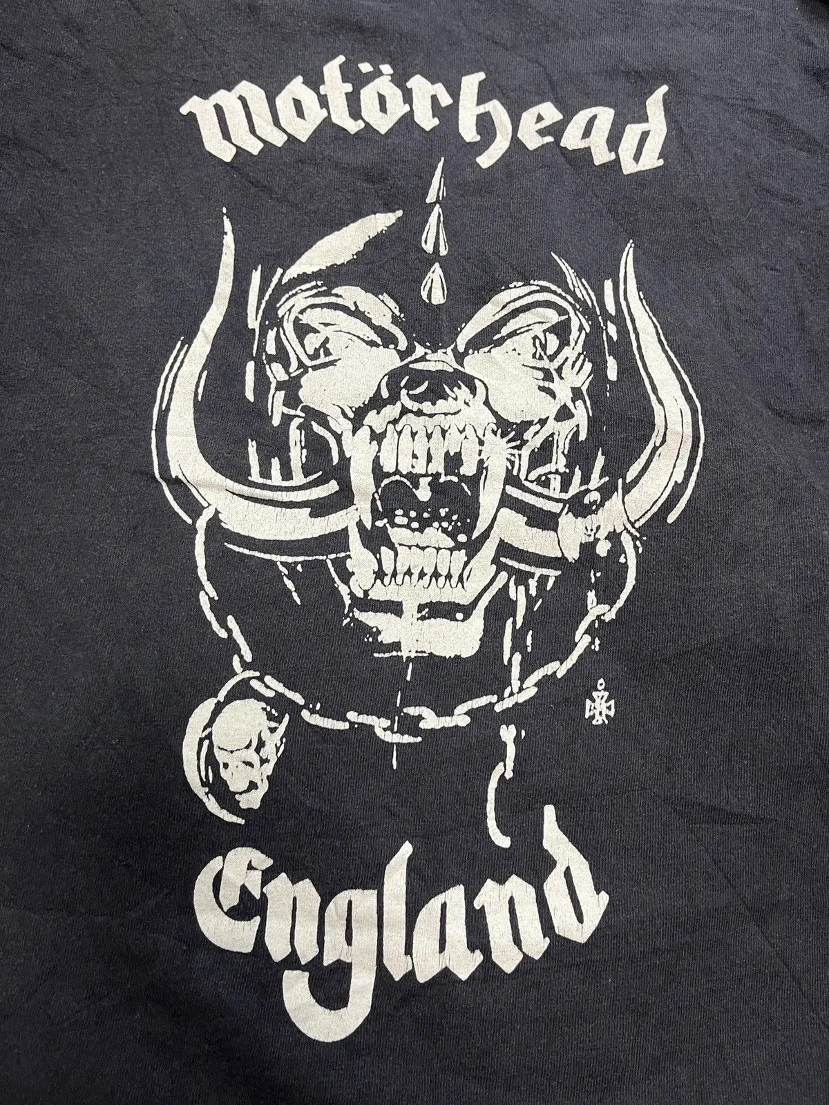 Band Tees ROCK MOTÖRHEAD ENGLAND VINTAGE T SHIRT Size US L / EU 52-54 / 3 - 2 Thumbnail