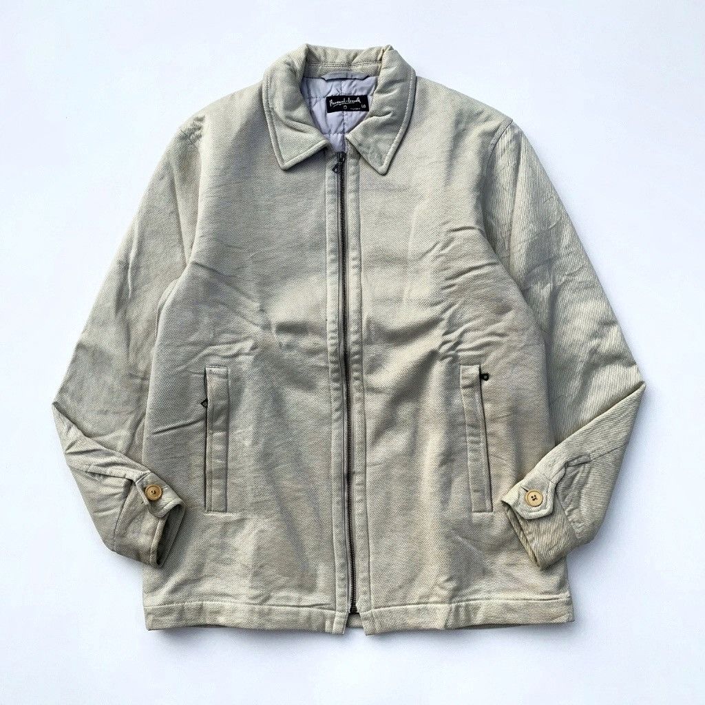 Vtg 90s Margaret Howell Beige Jacket Canvas
