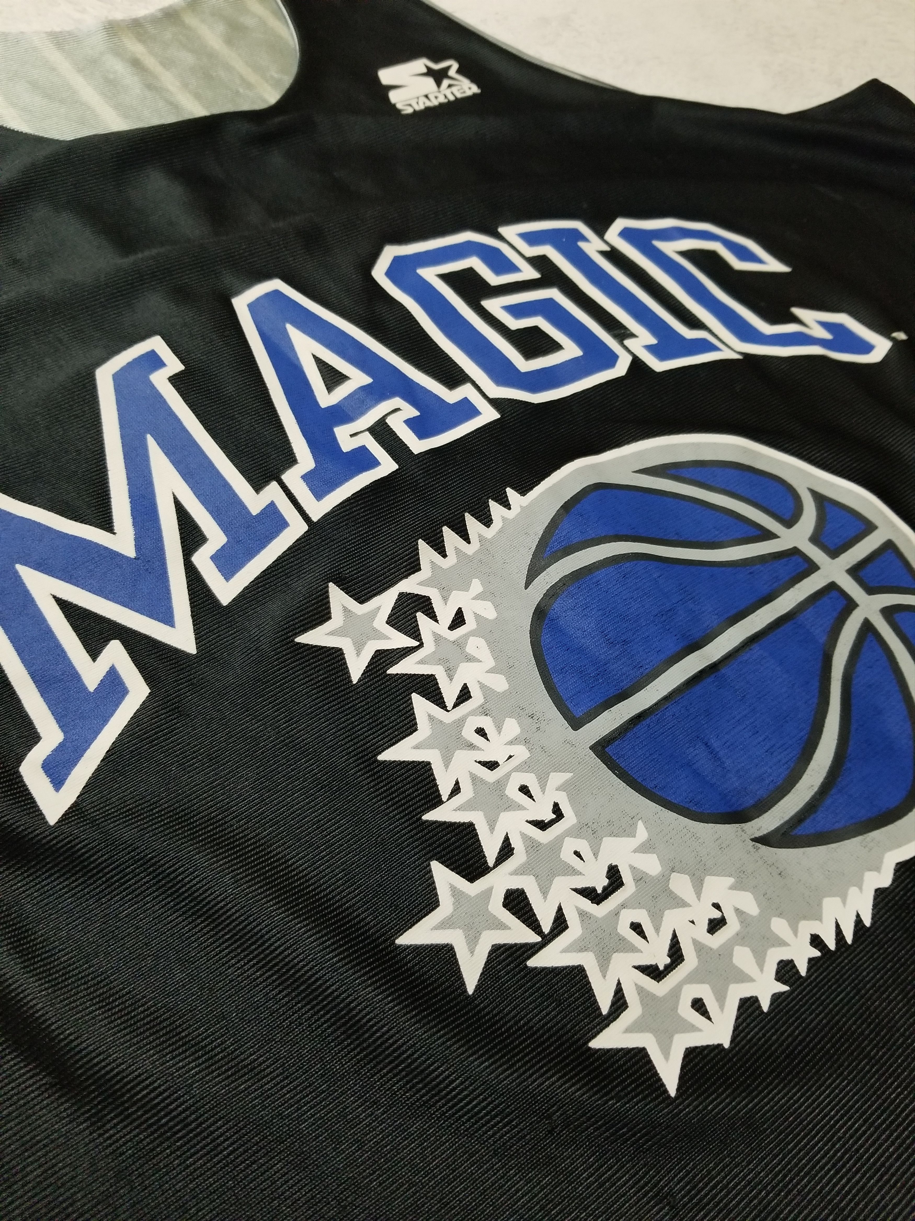 Starter VTG STARTER 90'S ORLANDO MAGIC REVERSIBLE NBA JERSEY Size US L / EU 52-54 / 3 - 23 Thumbnail