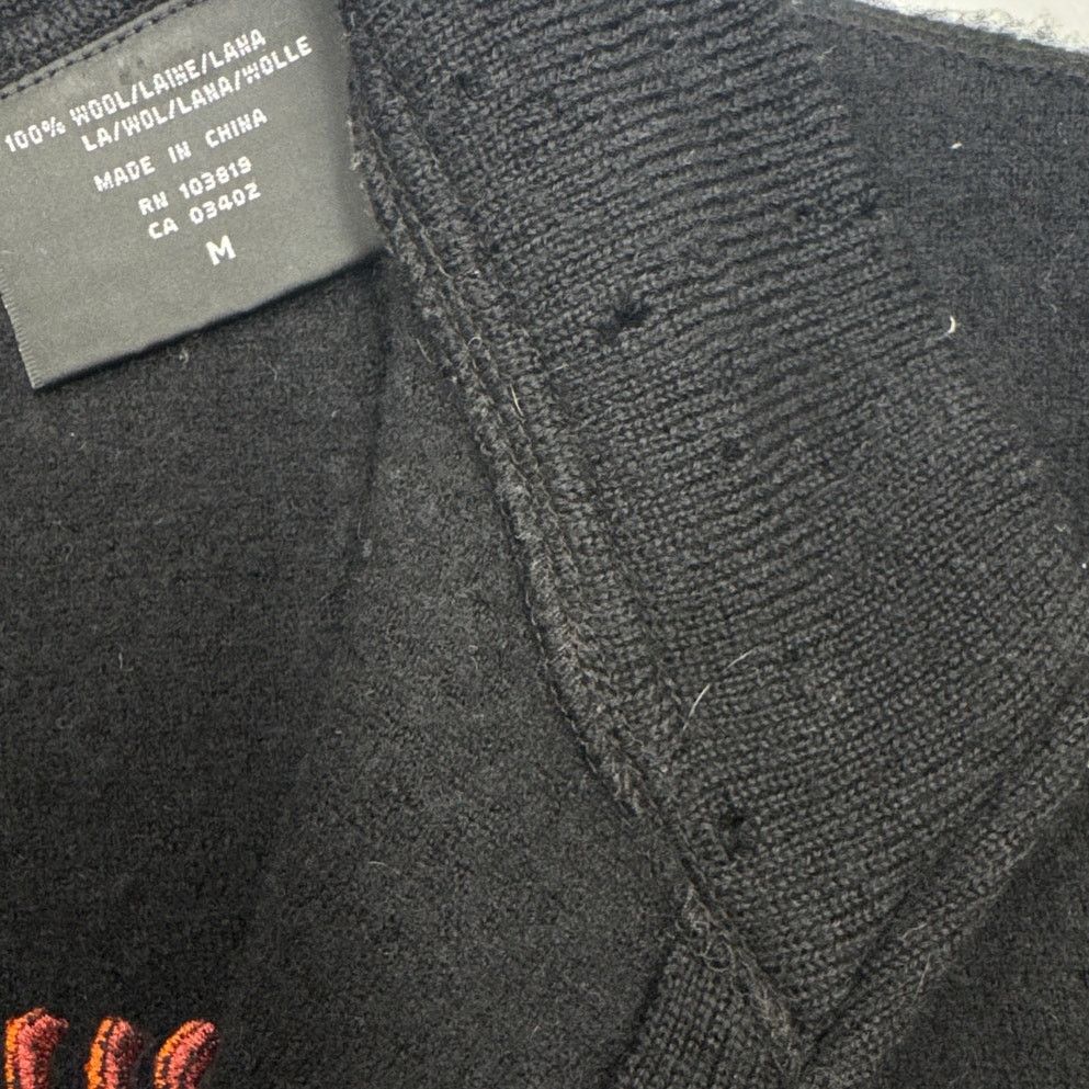 Harley Davidson Harley Davidson Cycle Queen Black Wool Sweater BIker Medium Size M / US 6-8 / IT 42-44 - 13 Thumbnail