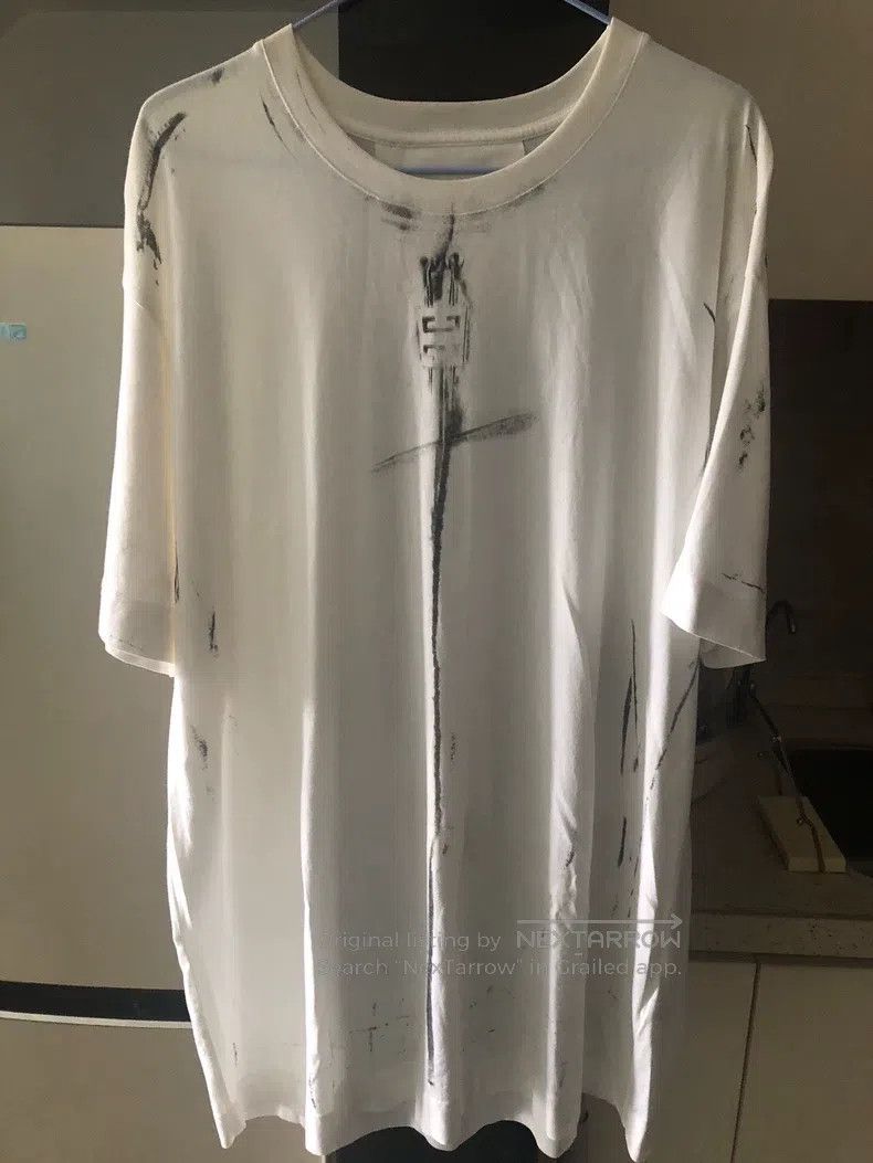 Givenchy Givenchy Pattern Printed Round Neck Casual Short Sleeve T- Size US M / EU 48-50 / 2 - 2 Thumbnail