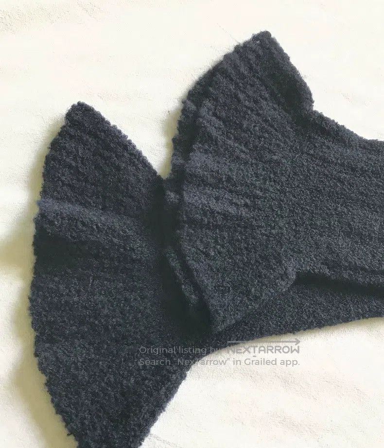 Comme des Garcons Comme Des Garcons Ruffled deep navy wool cardigan with sty Size S / US 4 / IT 40 - 7 Thumbnail