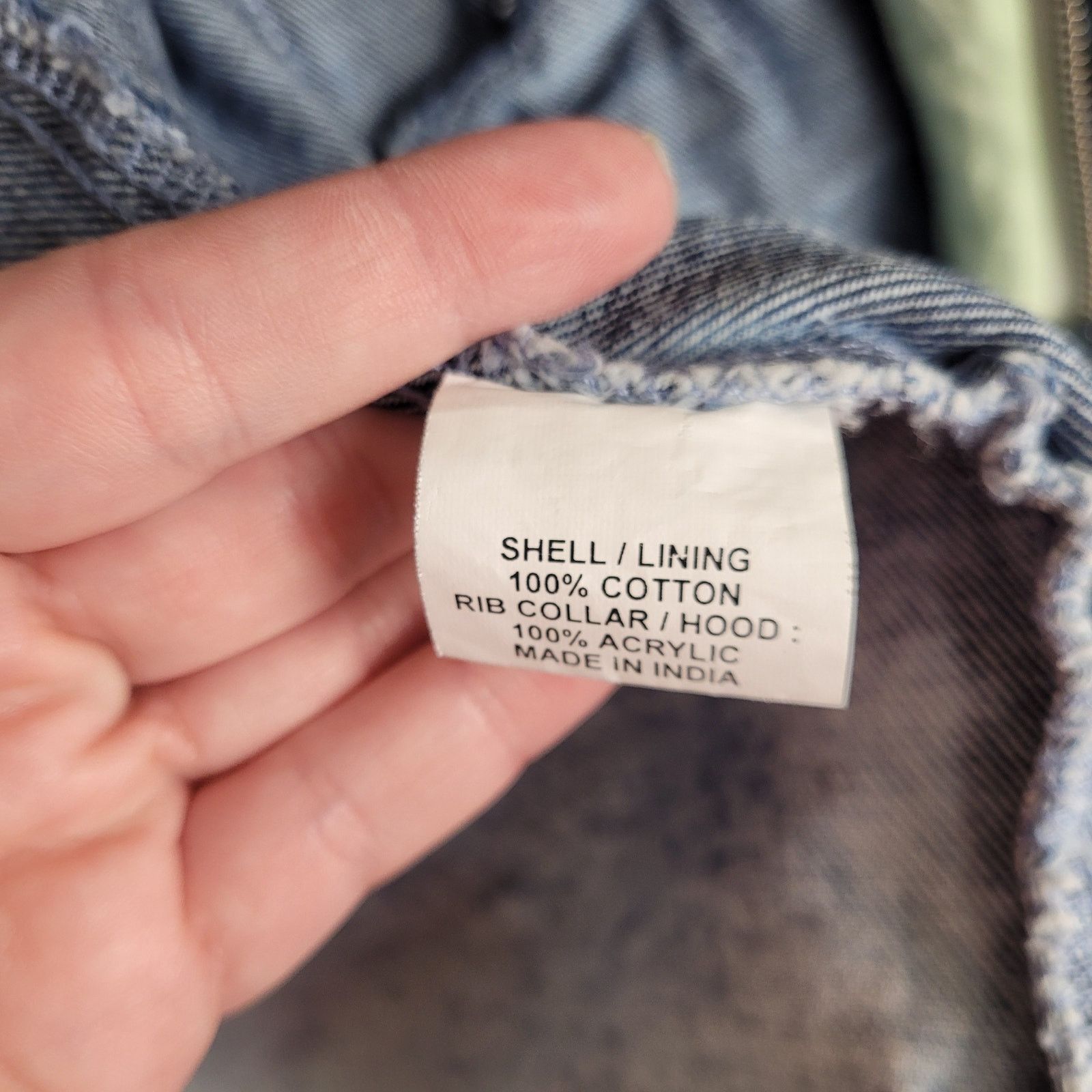 Other Sipos Zinna Acid Wash Hooded Denim Jacket S 90s retro grunge Size S / US 4 / IT 40 - 7 Thumbnail
