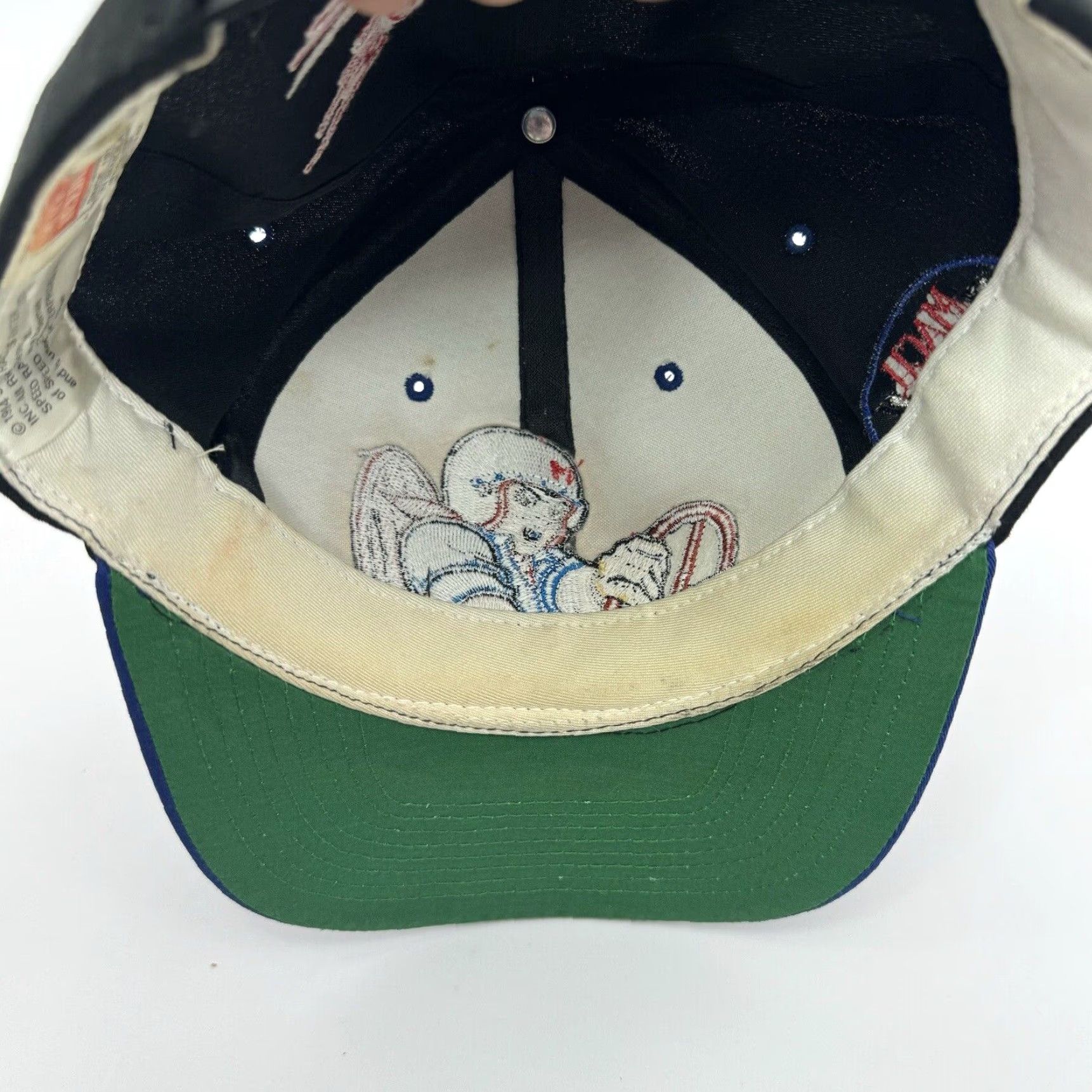 American Needle VINTAGE 1994 American Needle Speed Racer Cartoon Snapback Hat Men One Size Black Cotton 90s Retro Size ONE SIZE - 8 Thumbnail