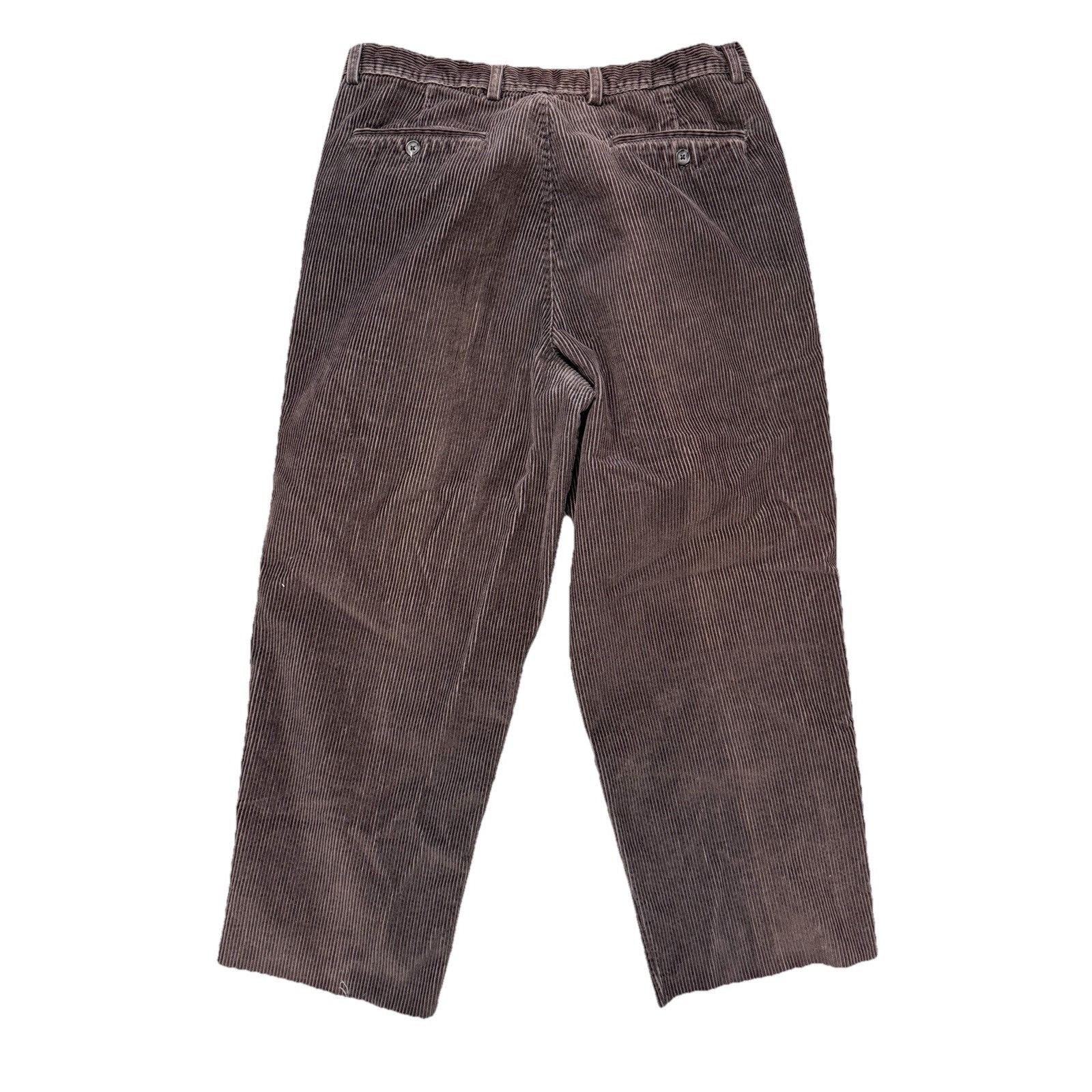 Club Room × Vintage Vintage Corduroy Pants Mens 36 Skate Y2K Streetwear Faded Cr Size US 36 / EU 52 - 2 Thumbnail