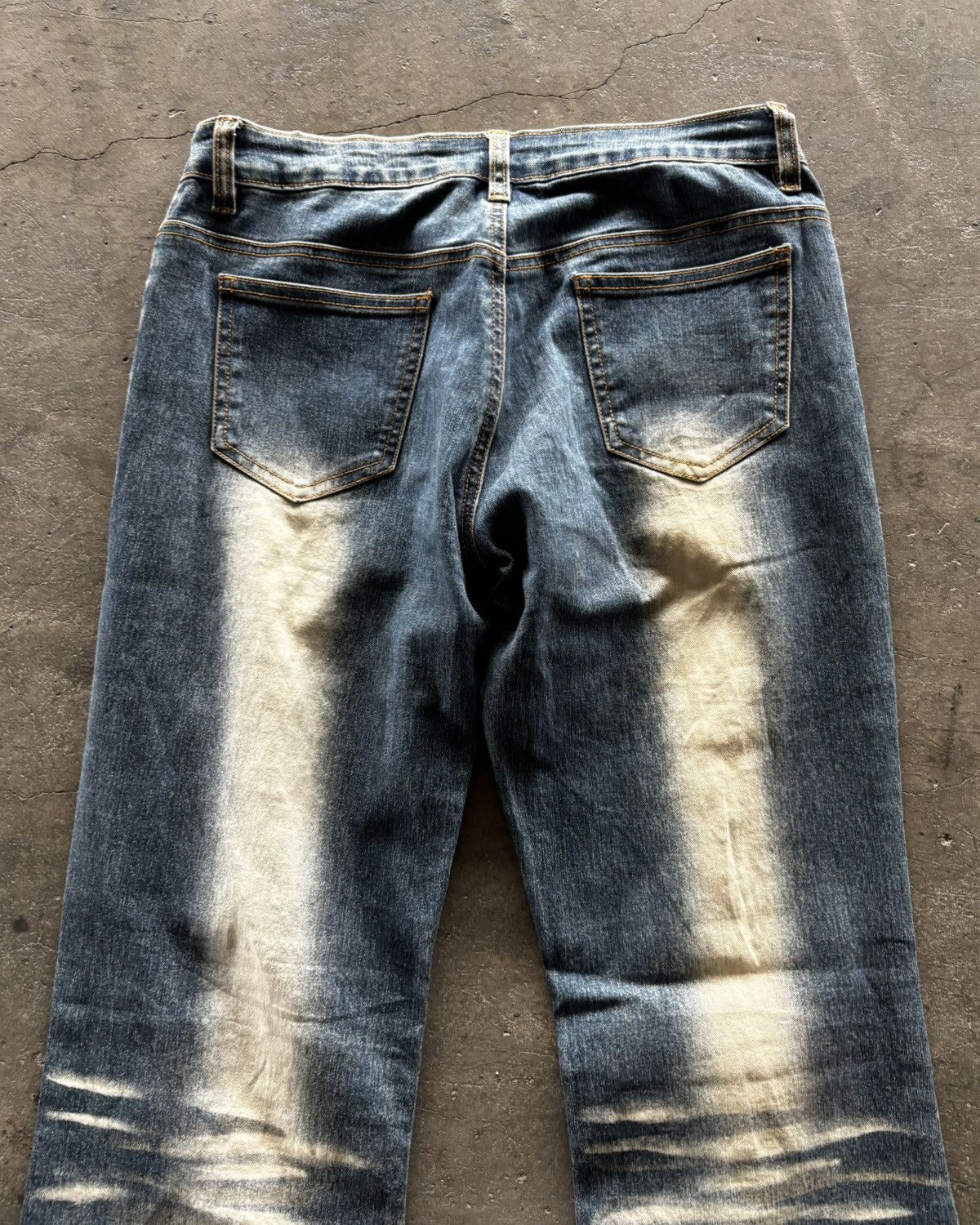 Japanese Brand Japanese Mud Washed Denim Pants Size US 29 - 6 Thumbnail