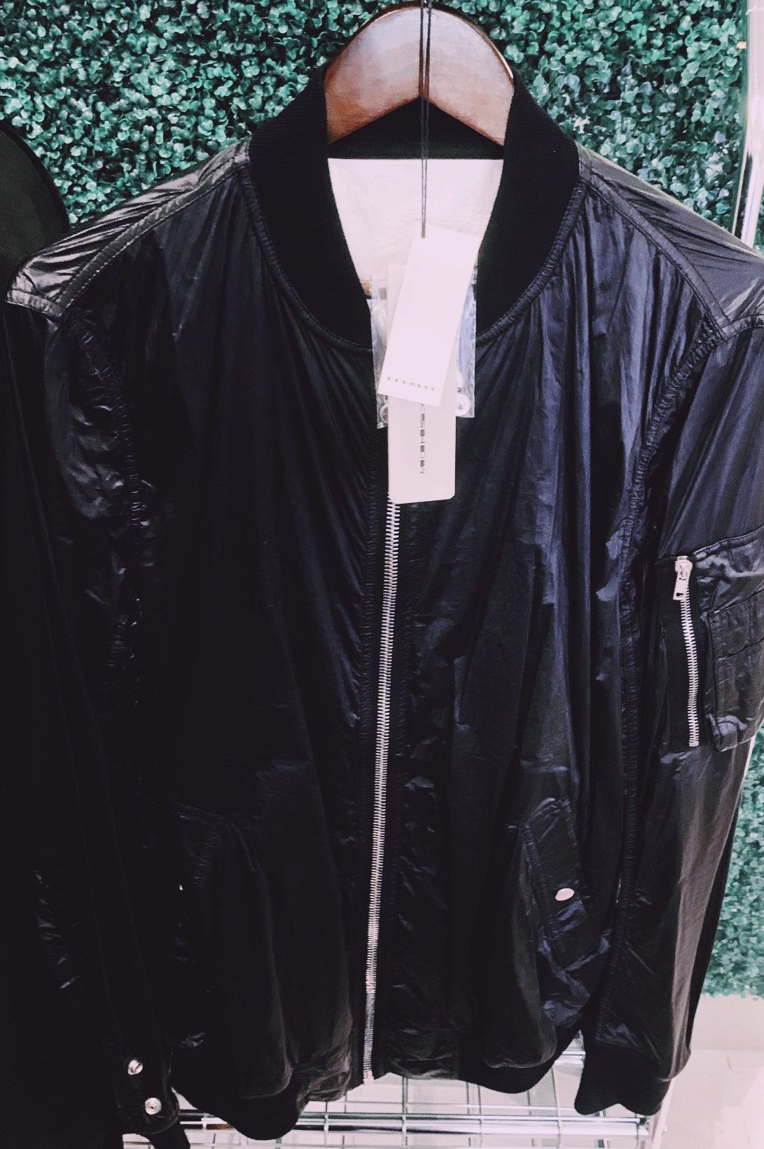 Rick Owens Drkshdw Rick Owens Drkshdw Black Flight Jacket, XL Size US XL / EU 56 / 4 - 3 Thumbnail