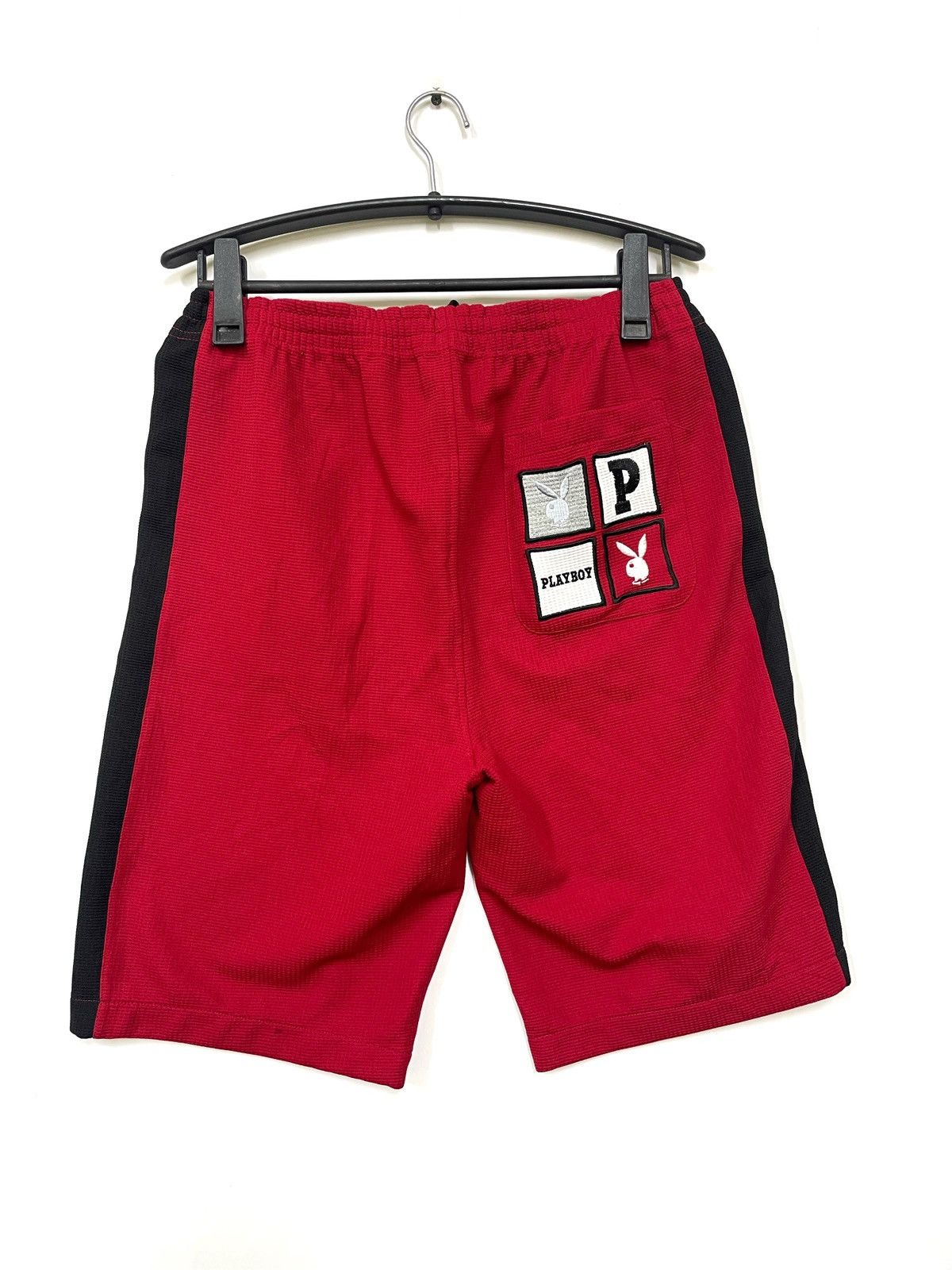 Playboy × Vintage Rare Vintage Playboy short pants with Multi logo Size US 35 - 4 Thumbnail