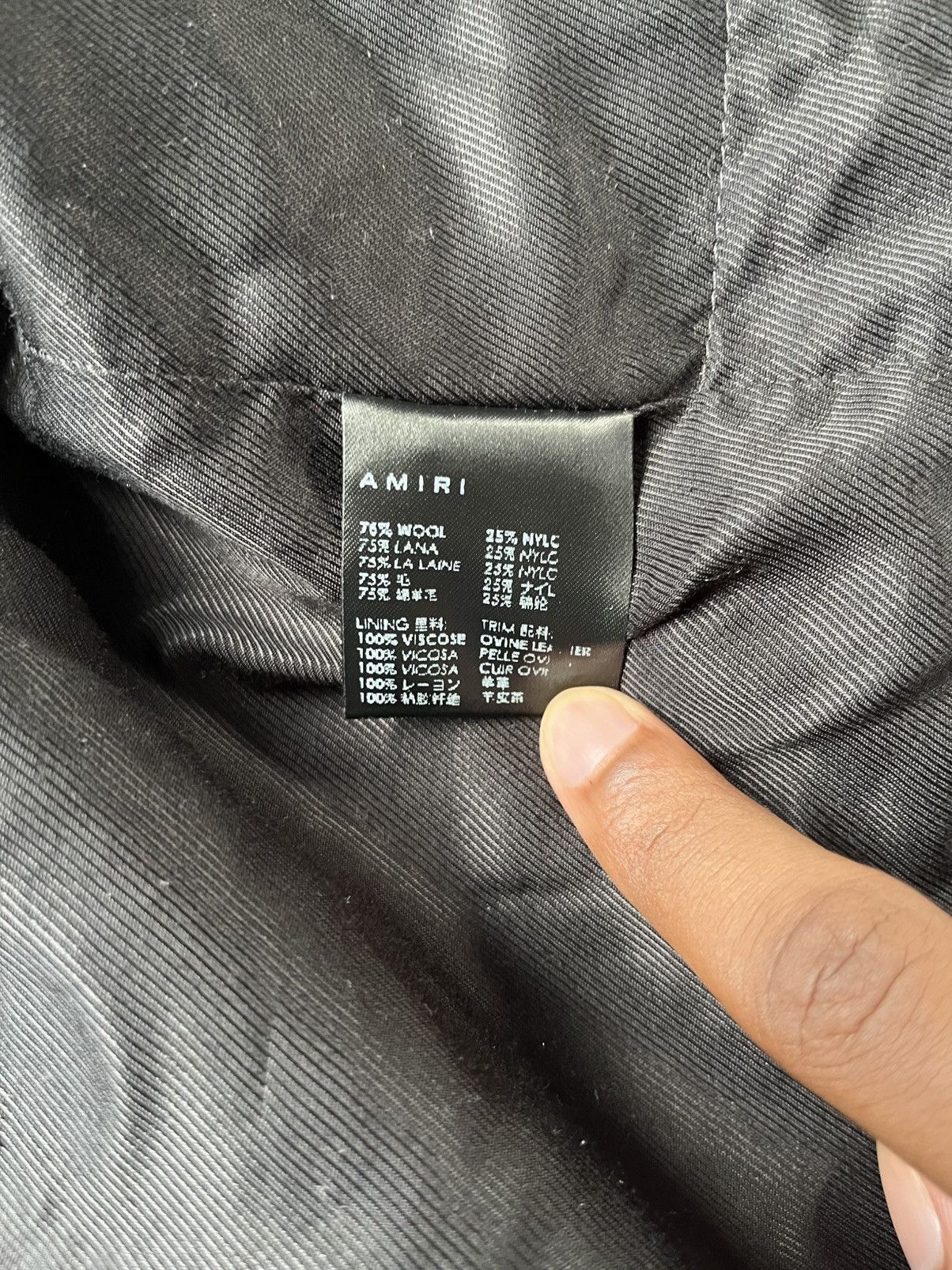 Amiri Amiri Bones Jacket Size US M / EU 48-50 / 2 - 6 Thumbnail