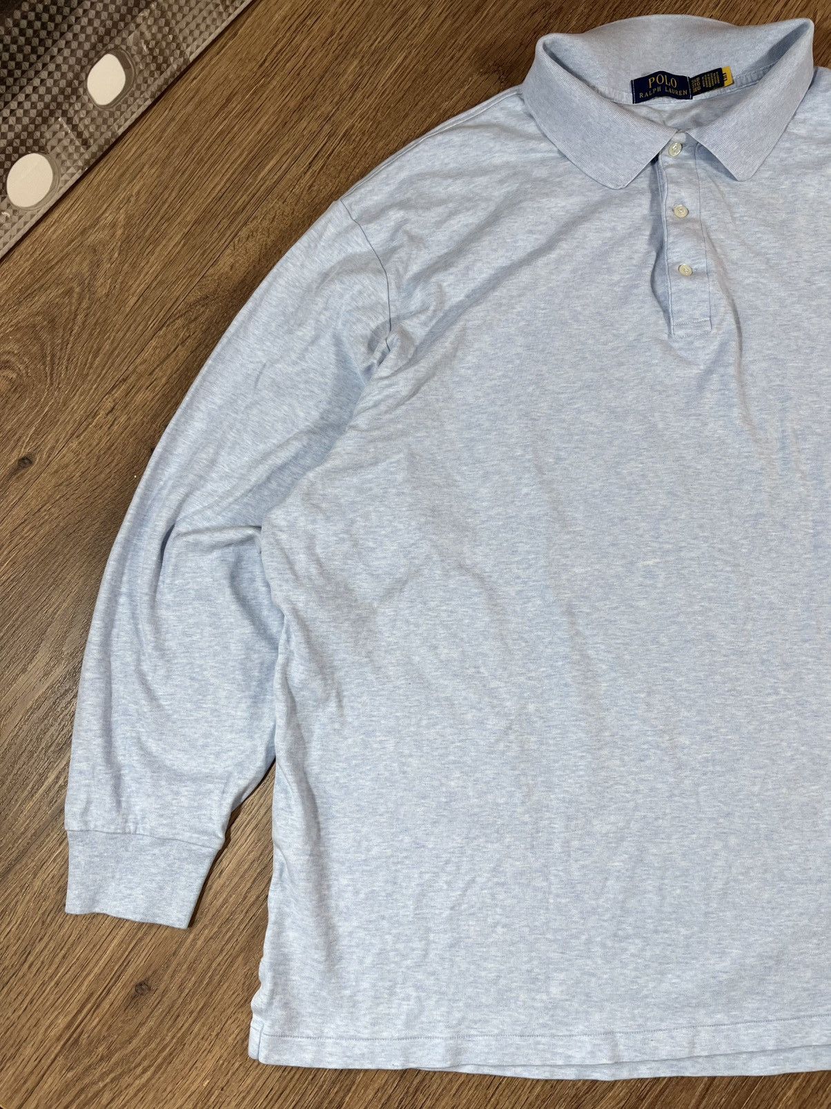 Polo Ralph Lauren 3XL Polo Ralph Lauren Long Sleeve Jersey Polo Shirt Size US XXL / EU 58 / 5 - 2 Thumbnail