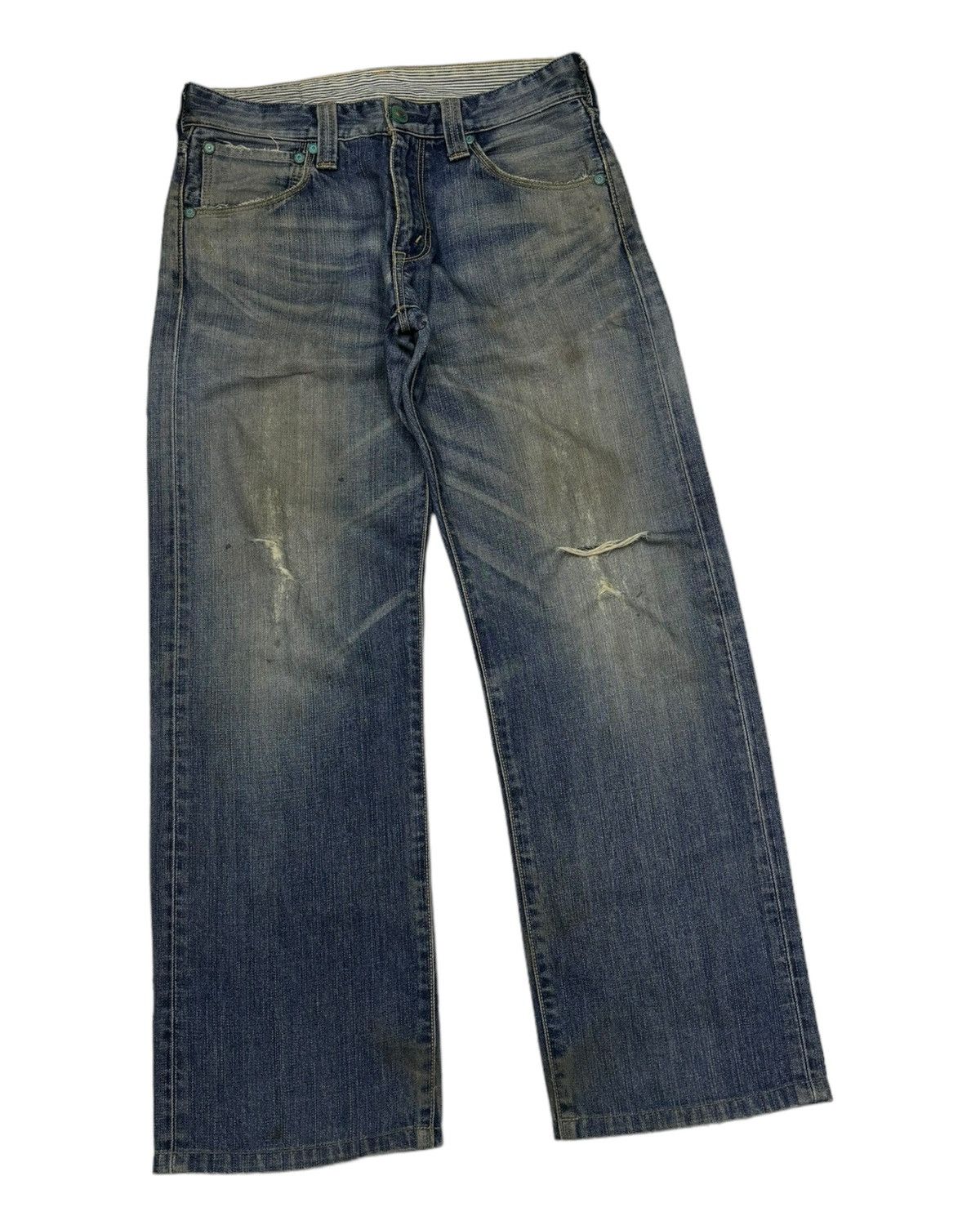 Kapital RARE VINTAGE LEVIS 503 RETRO BAGGY JEANS DISTRESS DENIM Size US 30 / EU 46 - 3 Thumbnail