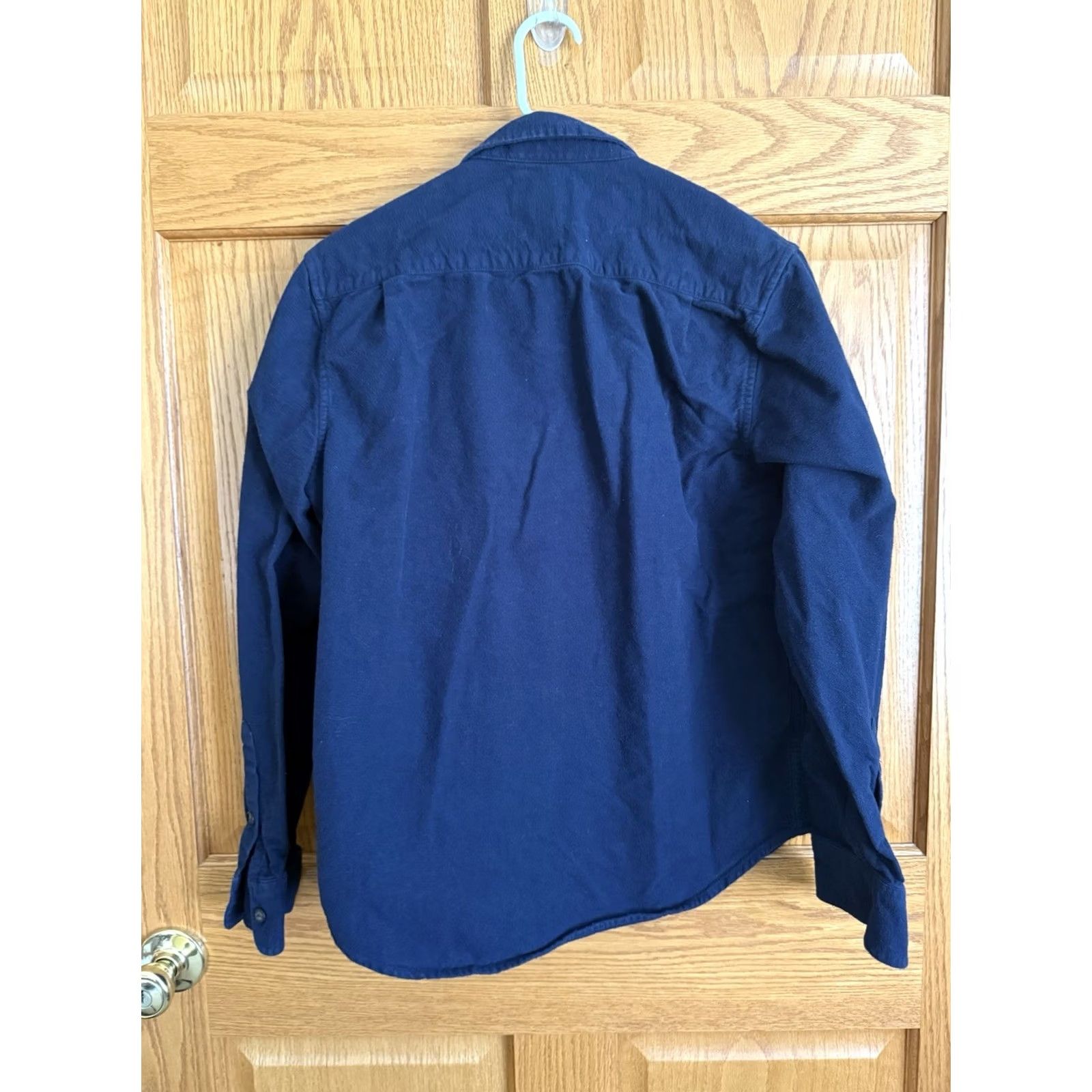 Lucky Brand Lucky Brand Mens Flannel Shirt Small Blue Heavy Hike Hunt Outdoors Casual Basic Size US S / EU 44-46 / 1 - 2 Thumbnail