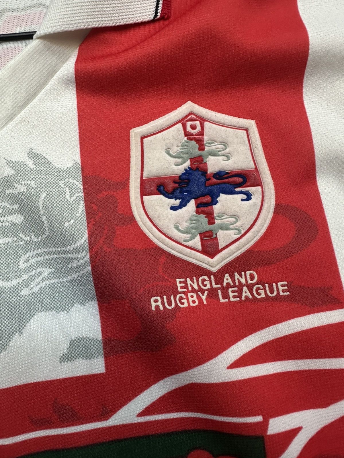Puma Puma England rugby jersey 90s vintage XL original perfect Size US XL / EU 56 / 4 - 5 Thumbnail